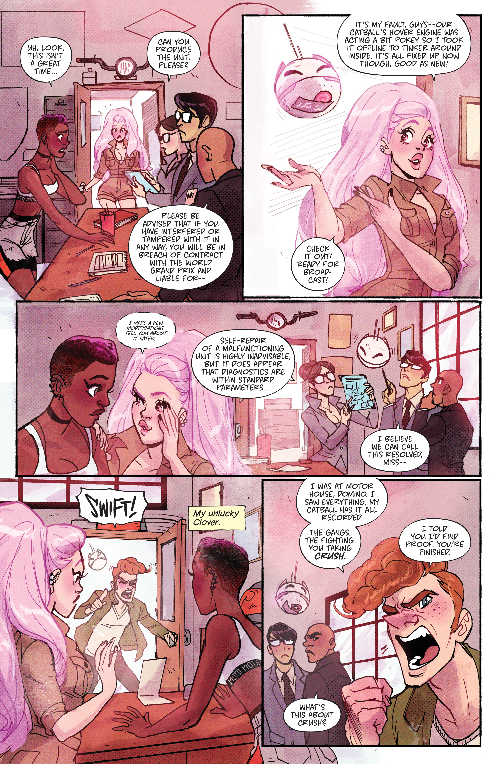 Read online Motor Crush comic -  Issue #5 - 11