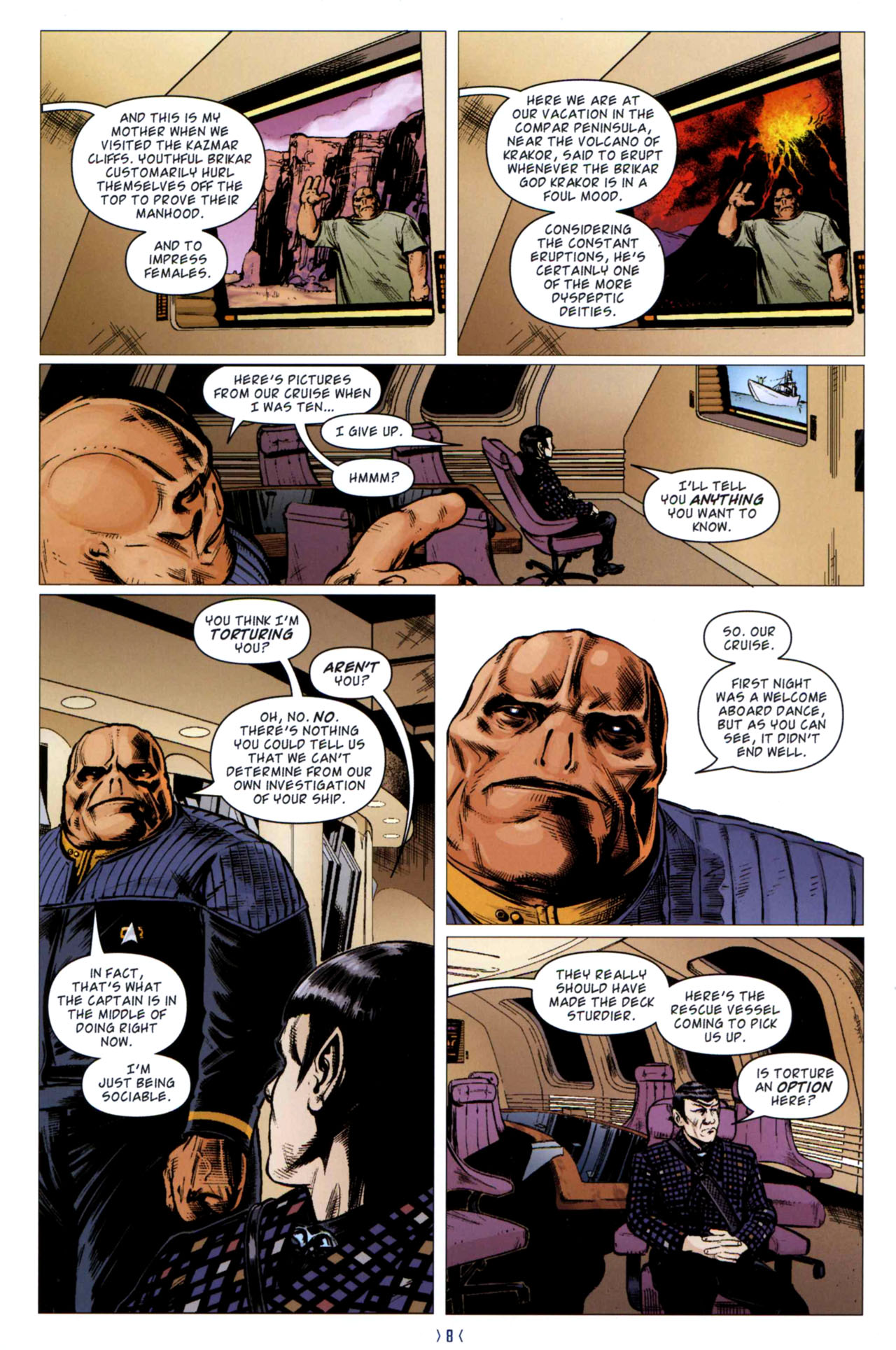 Read online Star Trek: New Frontier comic -  Issue #3 - 10