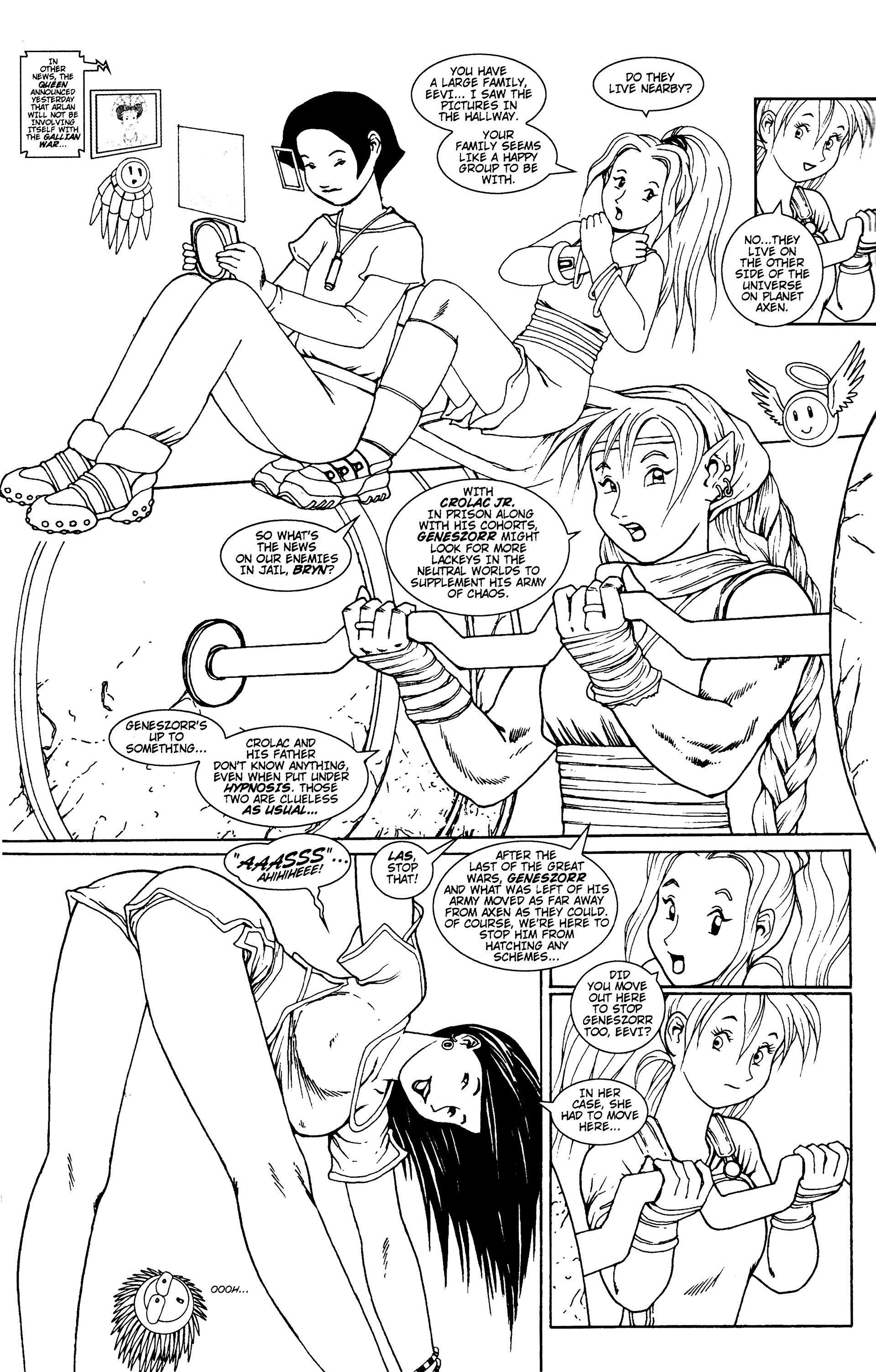 Read online Battle Girlz comic -  Issue #3 - 10