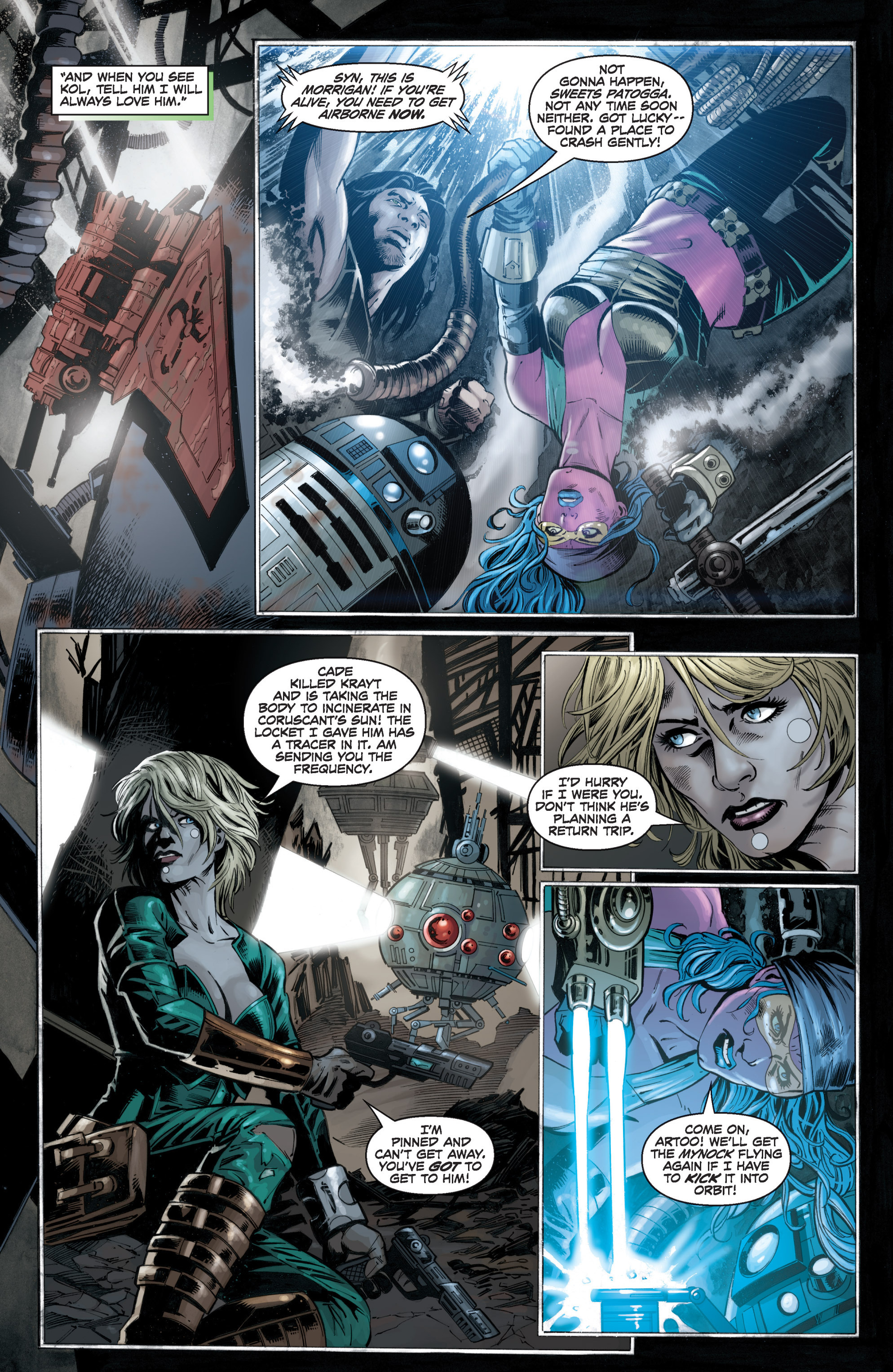 Read online Star Wars: Legacy War comic -  Issue #6 - 16
