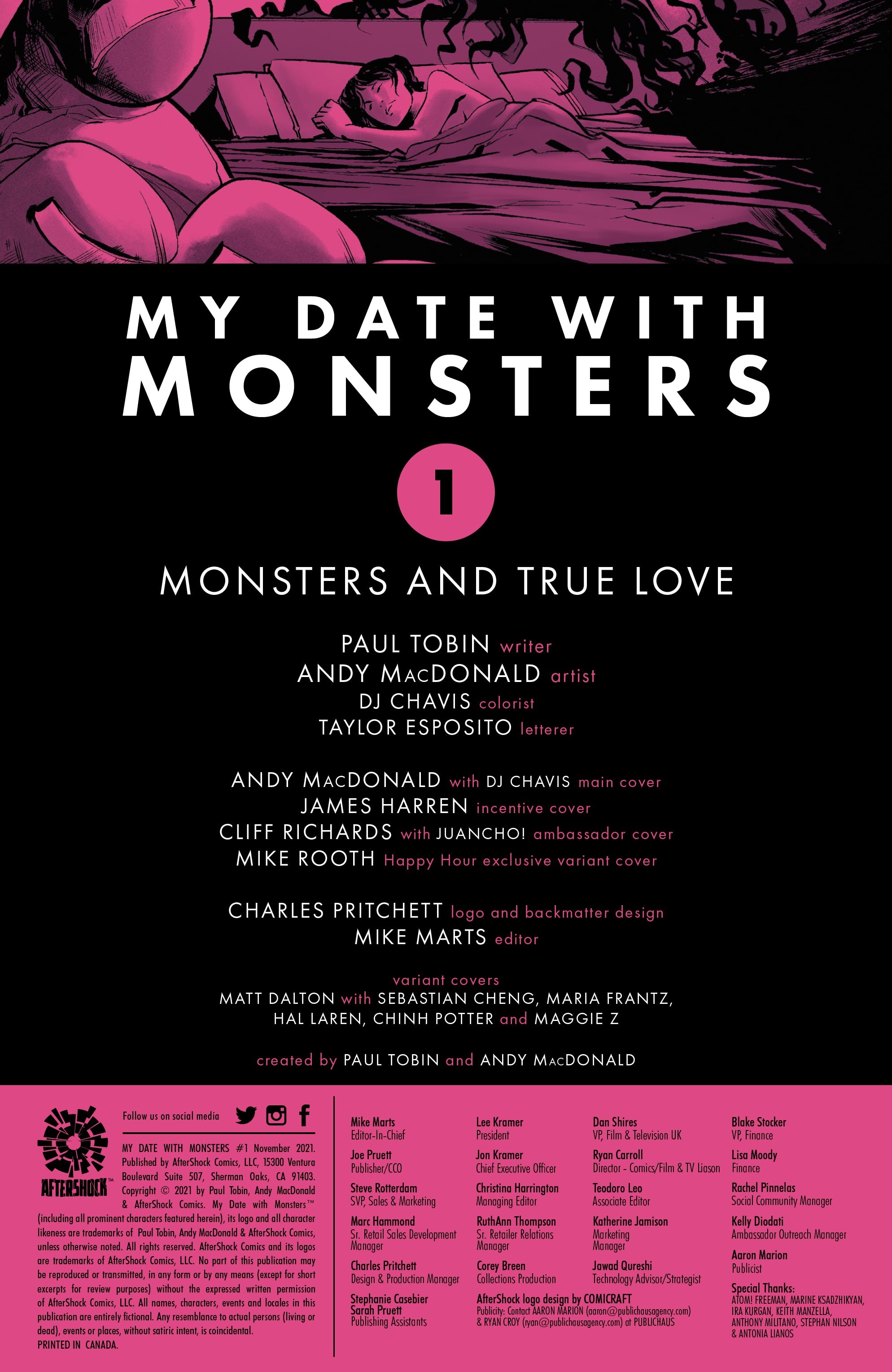 Read online My Date With Monsters comic -  Issue #1 - 2