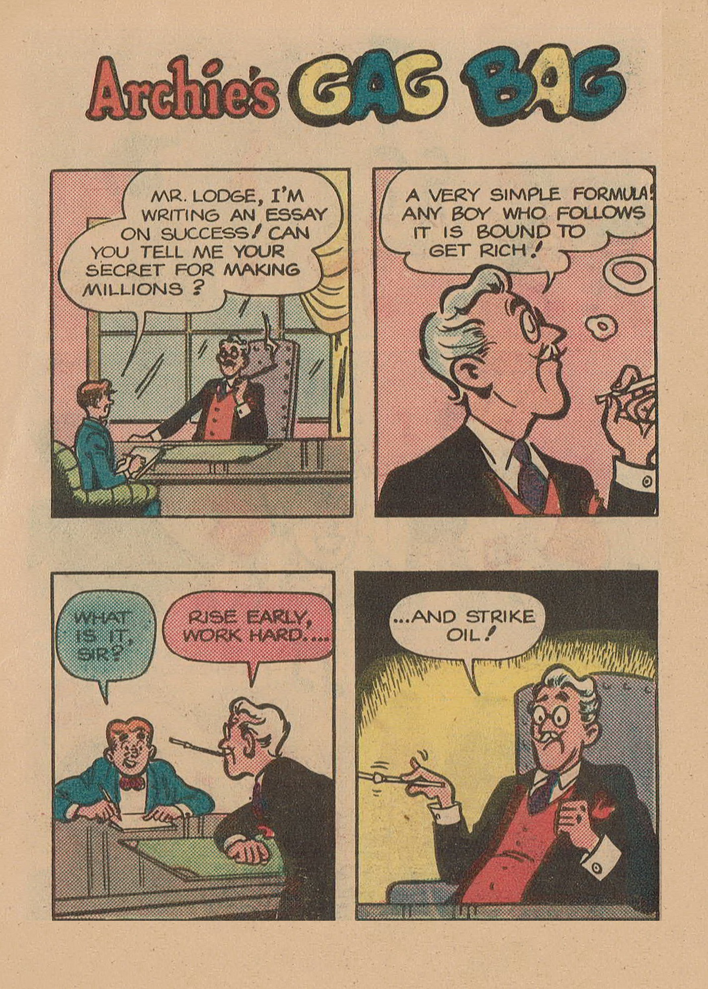 Read online Archie Digest Magazine comic -  Issue #71 - 102
