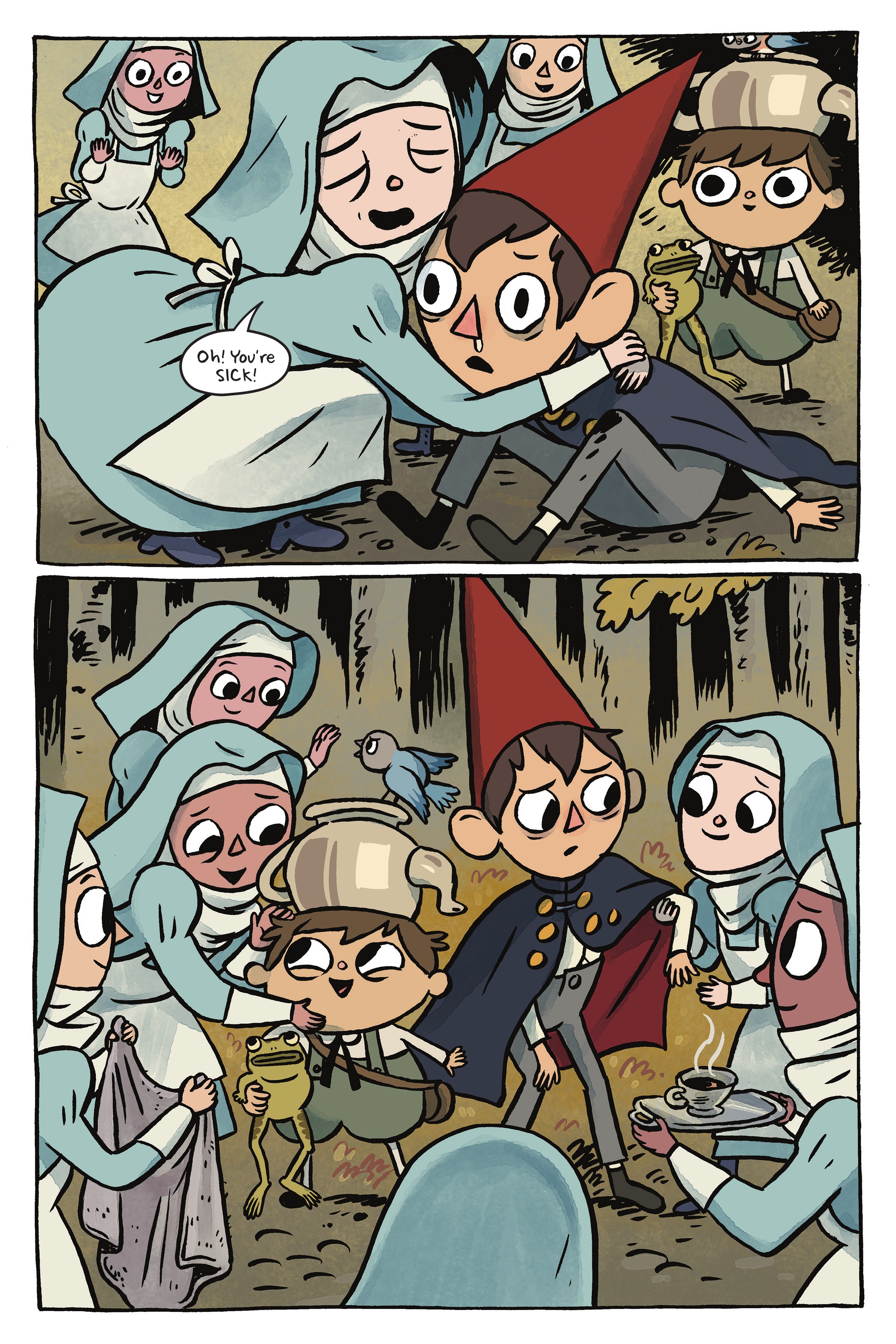 Read online Over the Garden Wall: Benevolent Sisters of Charity comic -  Issue # TPB - 33