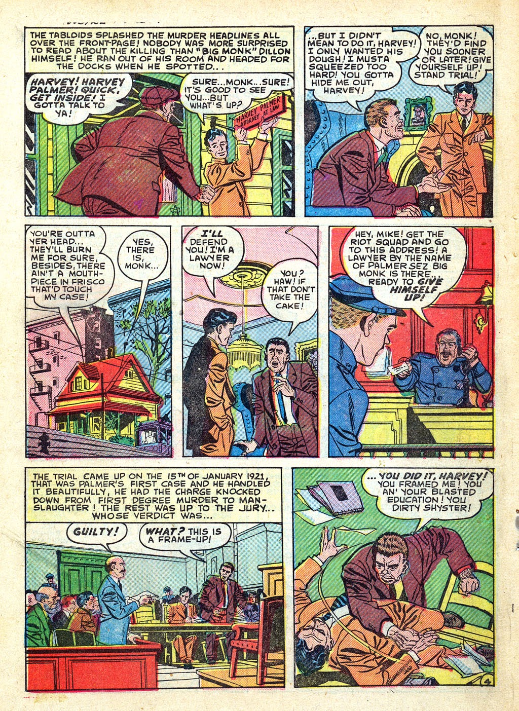 Read online Justice (1947) comic -  Issue #21 - 6