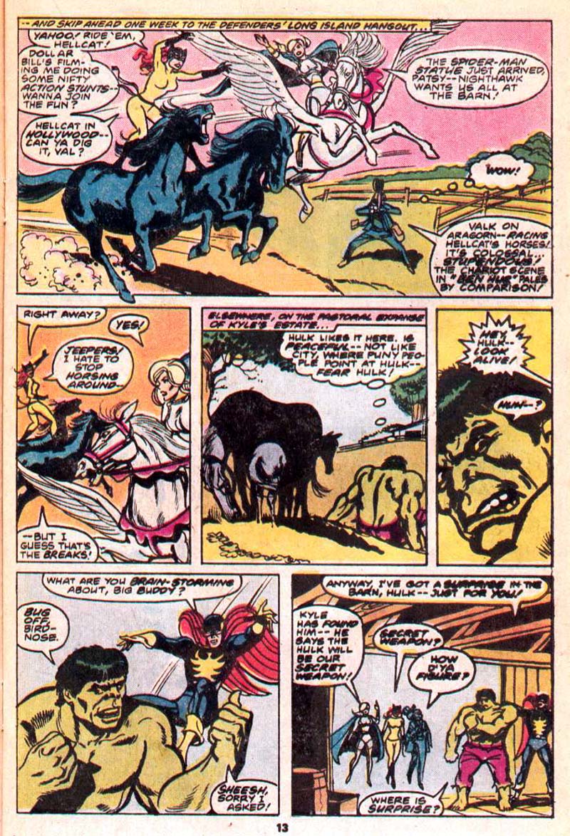 Read online The Defenders (1972) comic -  Issue #61 - 10