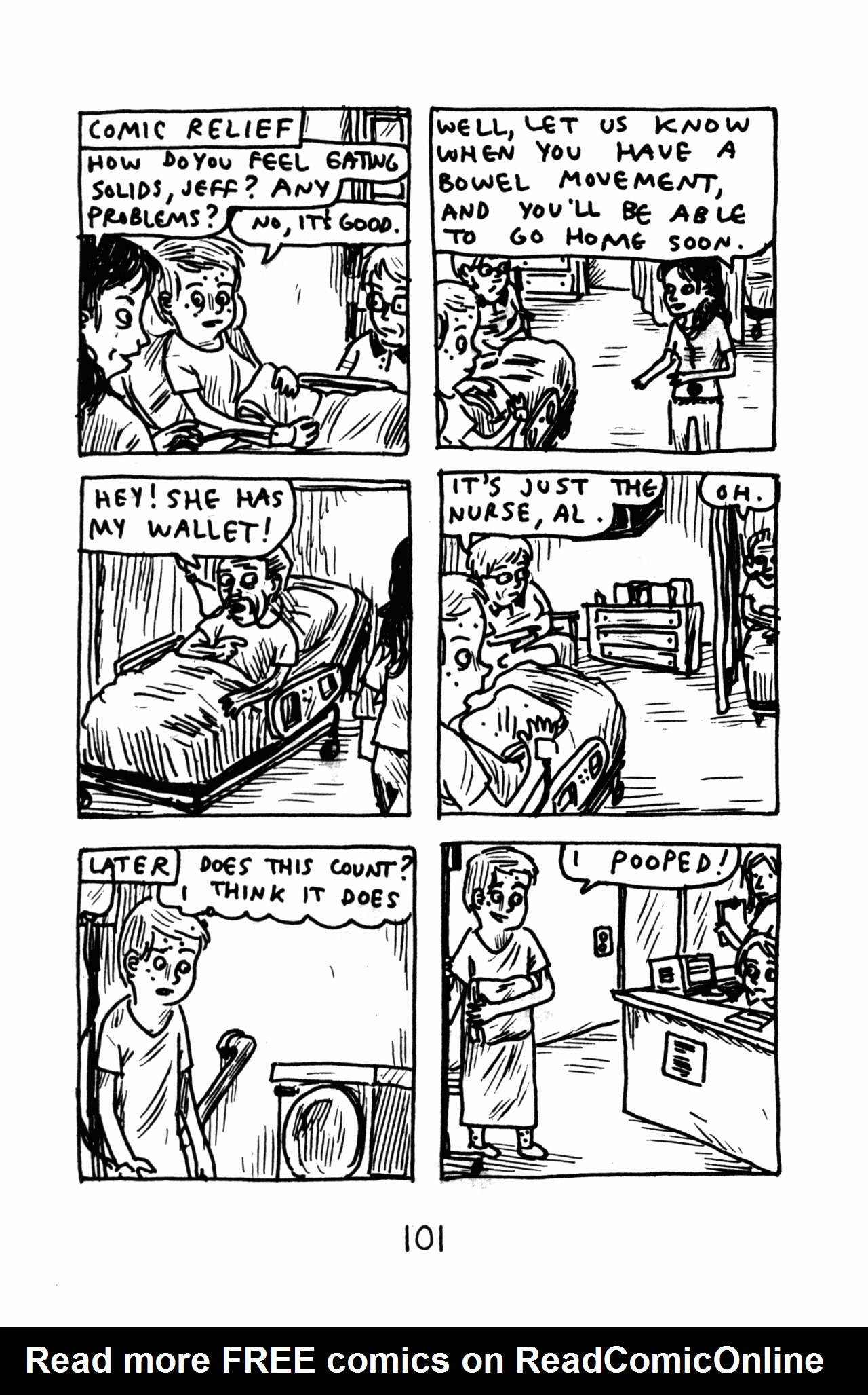 Read online Funny Misshapen Body: A Memoir comic -  Issue # TPB (Part 2) - 2