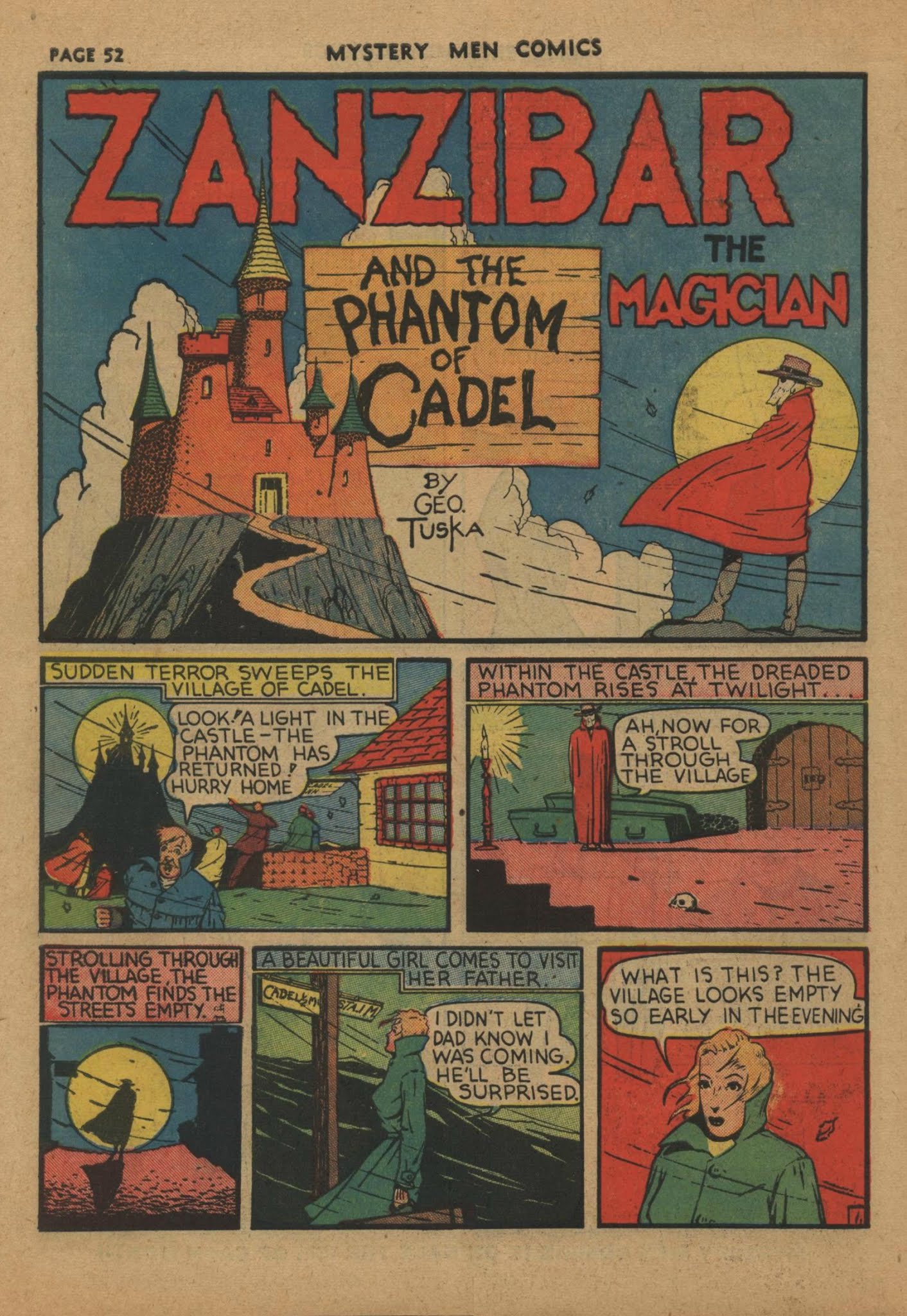 Read online Mystery Men Comics comic -  Issue #9 - 54