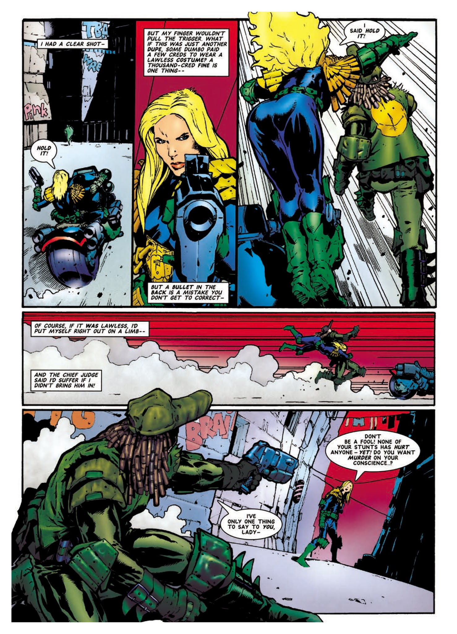 Read online Judge Anderson: The Psi Files comic -  Issue # TPB 3 - 259