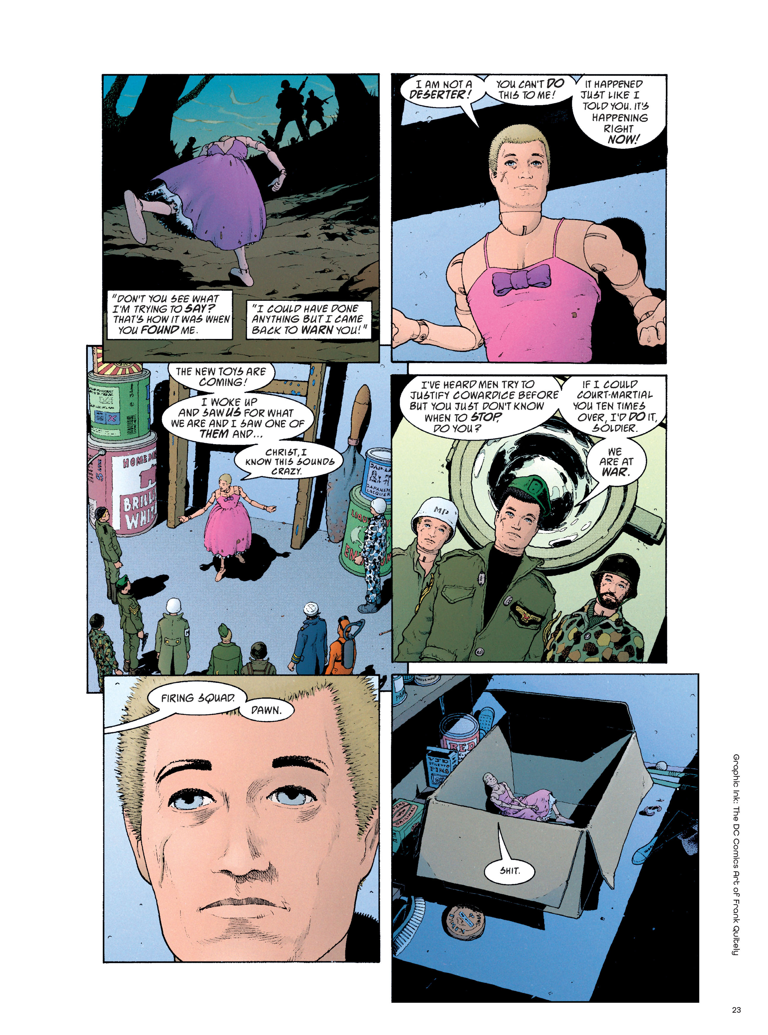 Read online Graphic Ink: The DC Comics Art of Frank Quitely comic -  Issue # TPB (Part 1) - 23