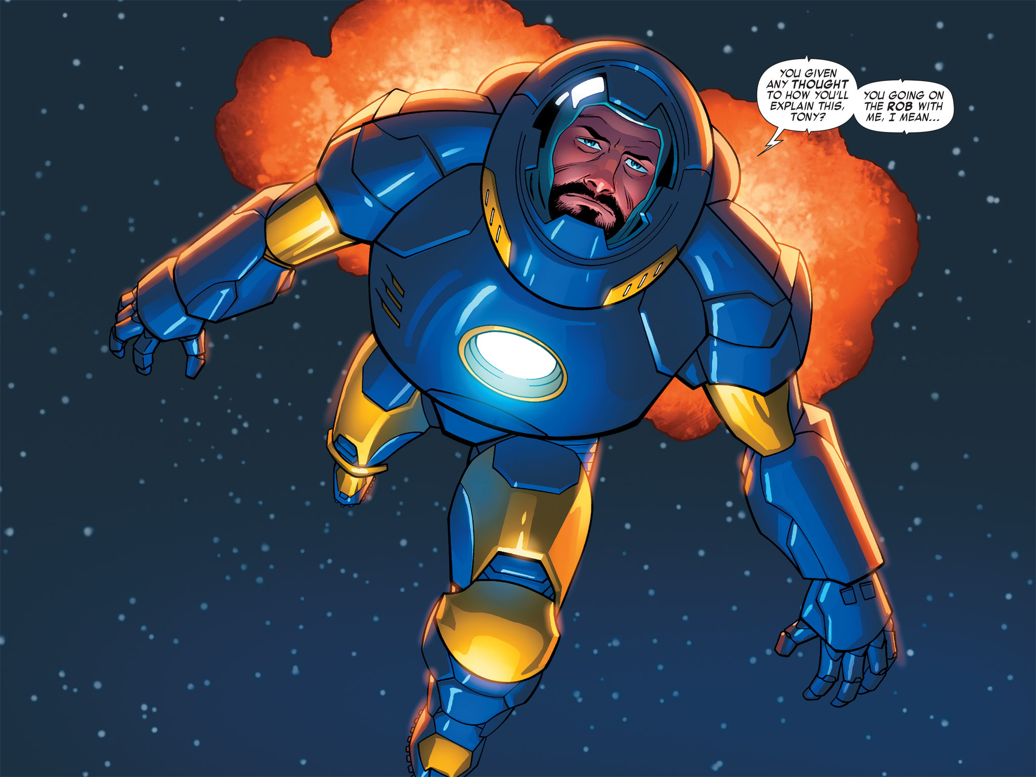 Read online Iron Man: Fatal Frontier Infinite Comic comic -  Issue #6 - 6