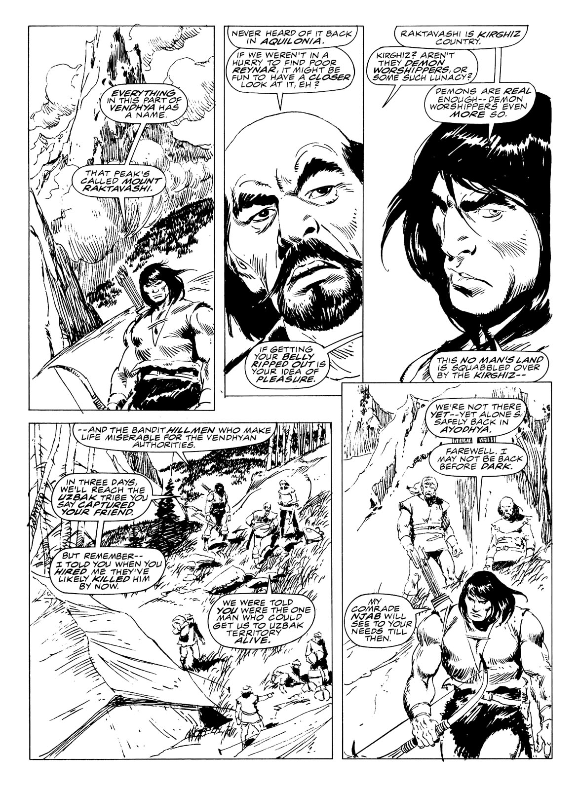 Read online The Savage Sword Of Conan comic -  Issue #234 - 4