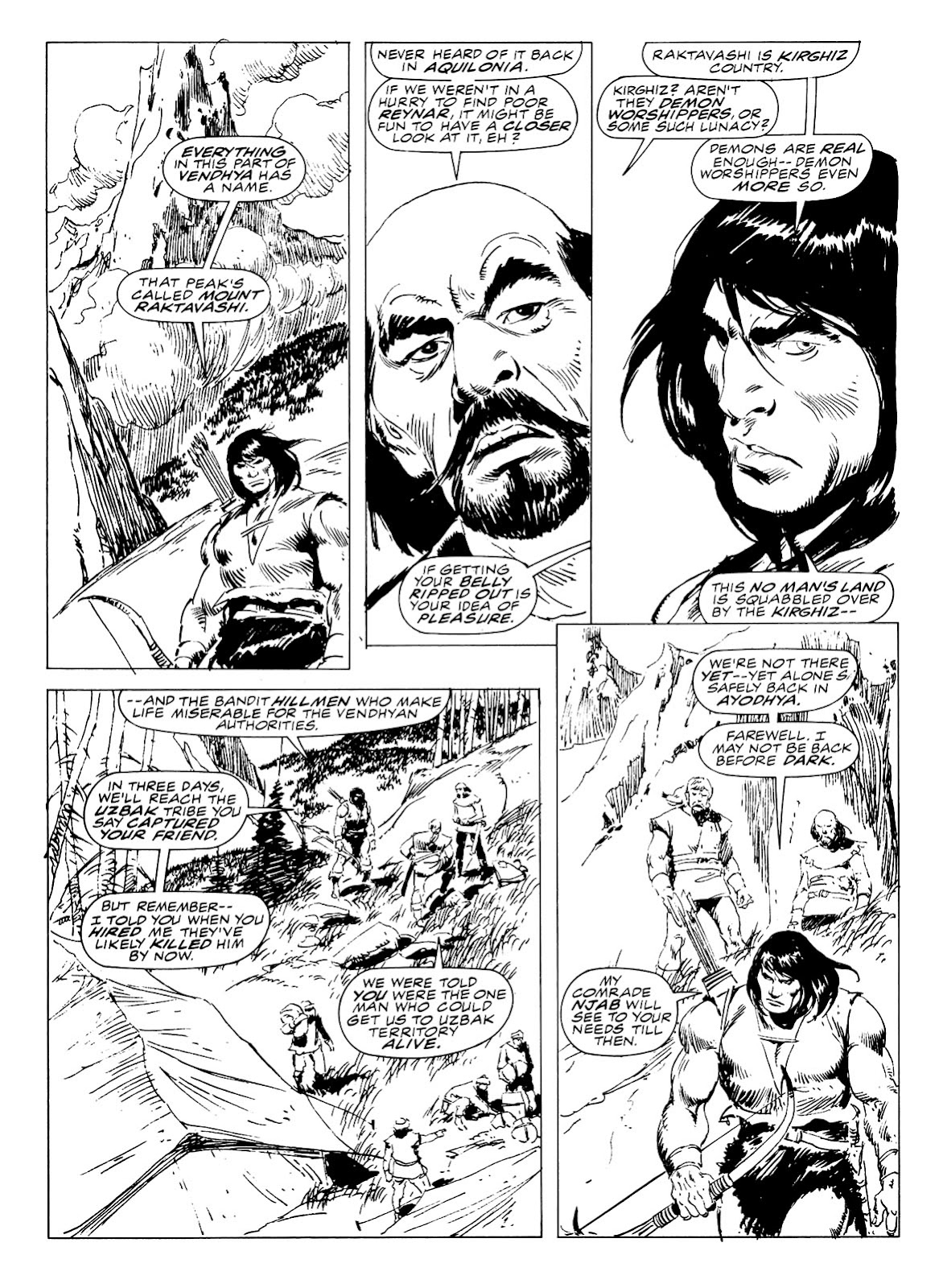 The Savage Sword Of Conan issue 234 - Page 4