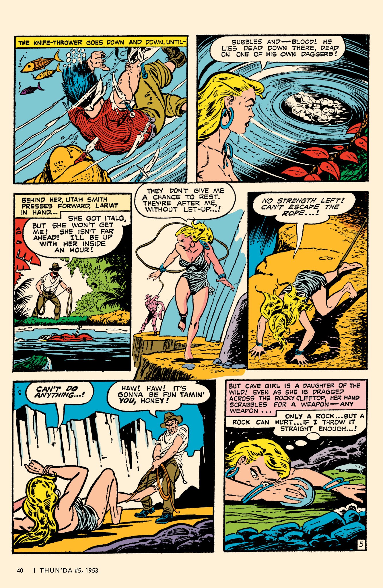 Read online Bob Powell's Complete Cave Girl comic -  Issue # TPB (Part 1) - 41
