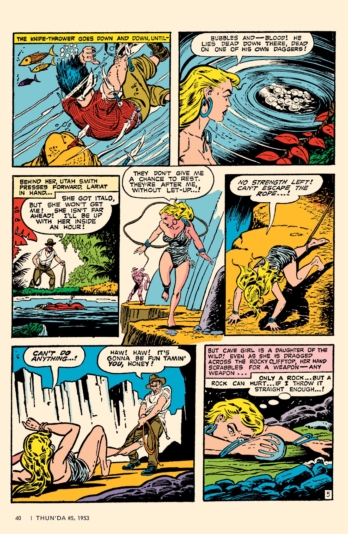 Read online Bob Powell's Complete Cave Girl comic -  Issue # TPB (Part 1) - 41