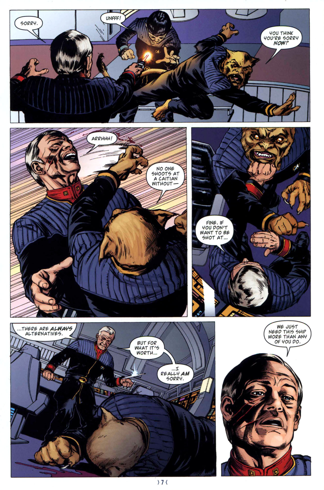 Read online Star Trek: New Frontier comic -  Issue #1 - 9