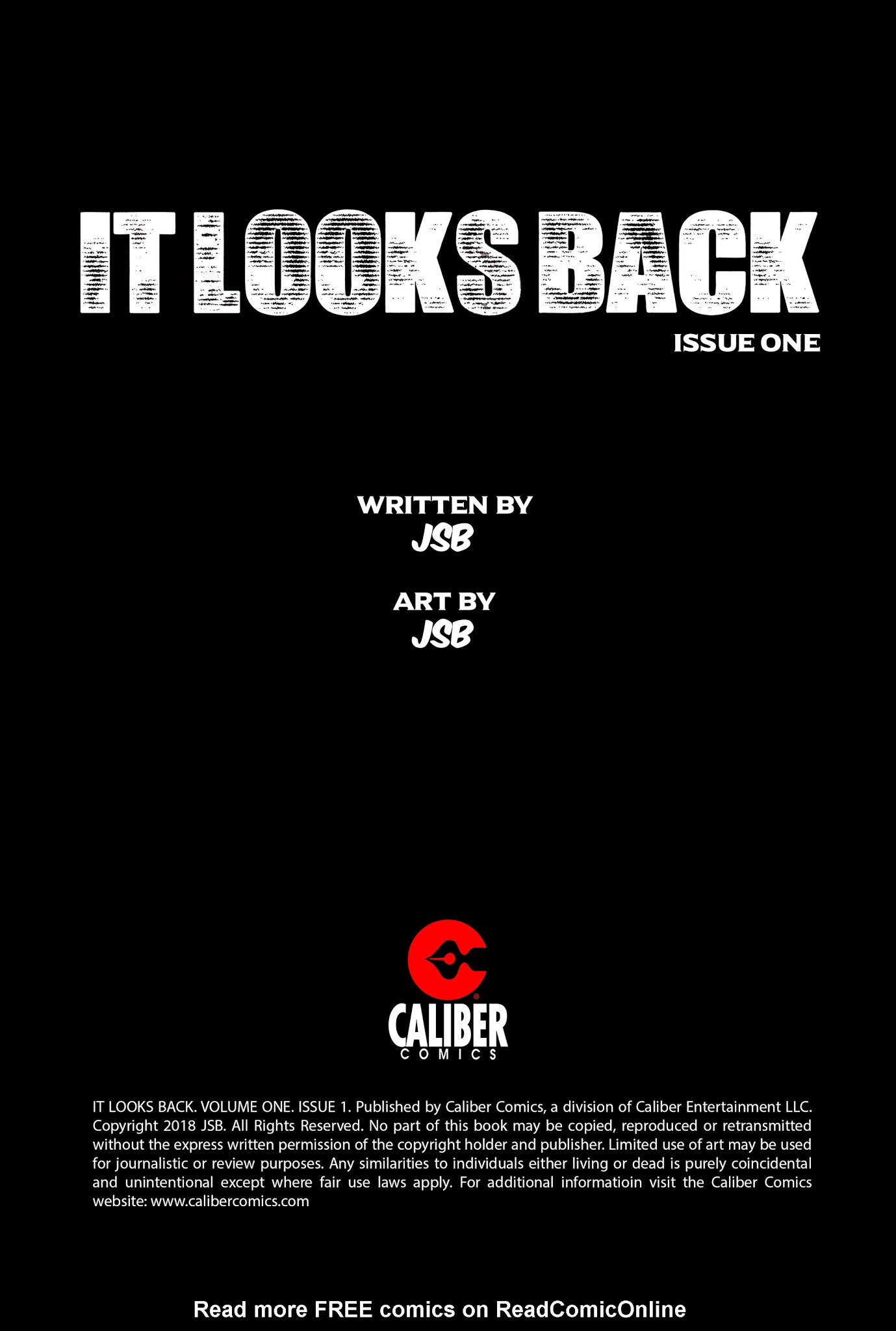 Read online It Looks Back comic -  Issue #1 - 2