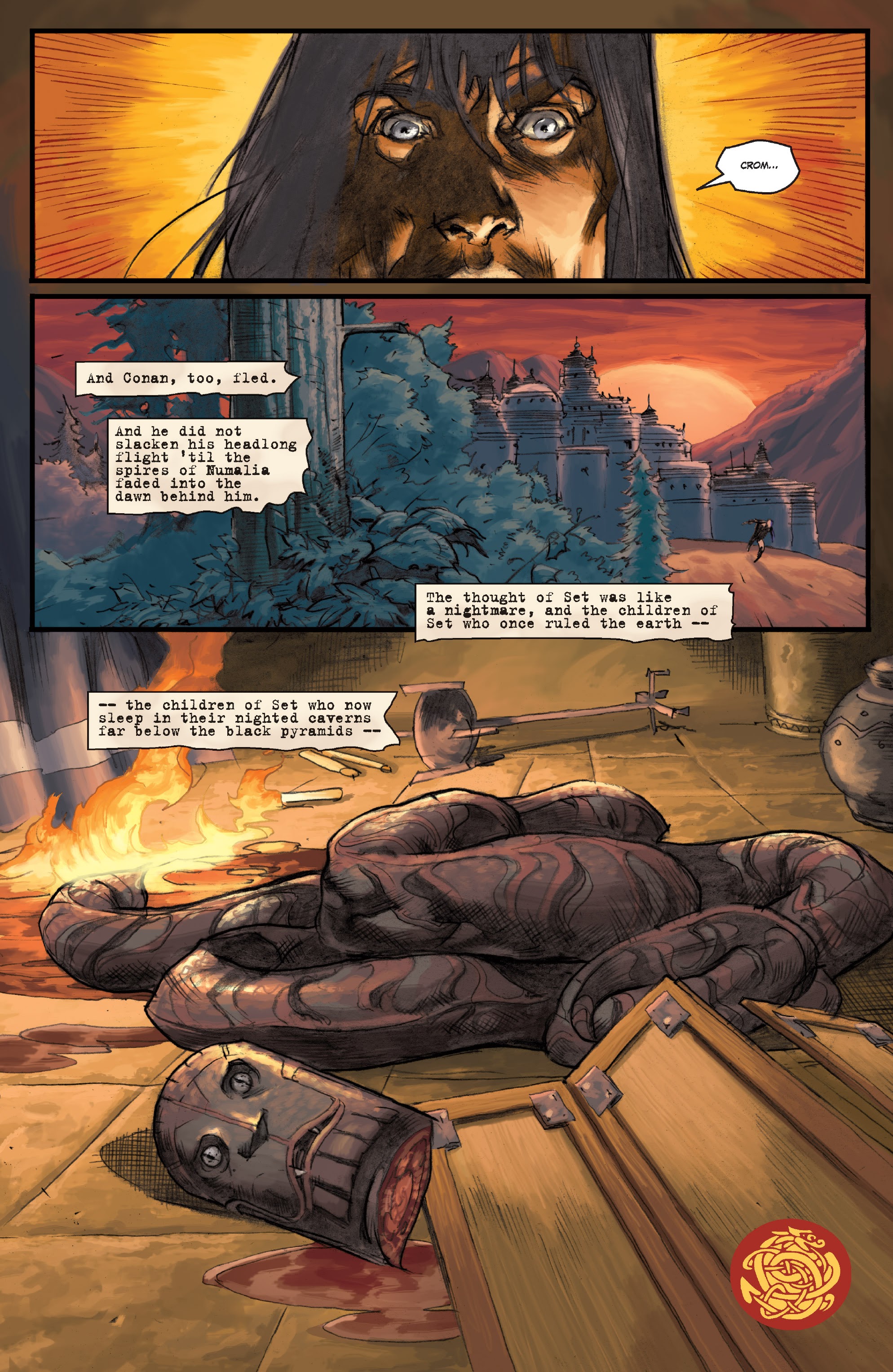 Read online Conan Chronicles Epic Collection comic -  Issue # TPB Out of the Darksome Hills (Part 3) - 70