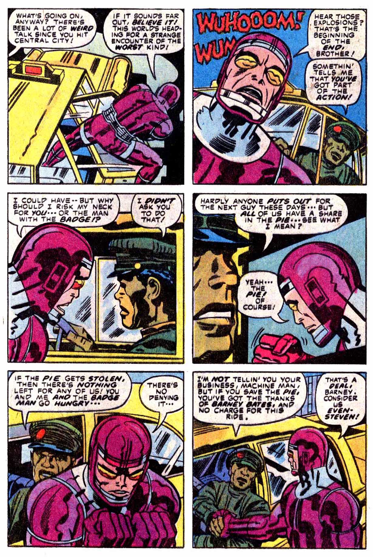 Read online Machine Man (1978) comic -  Issue #6 - 10