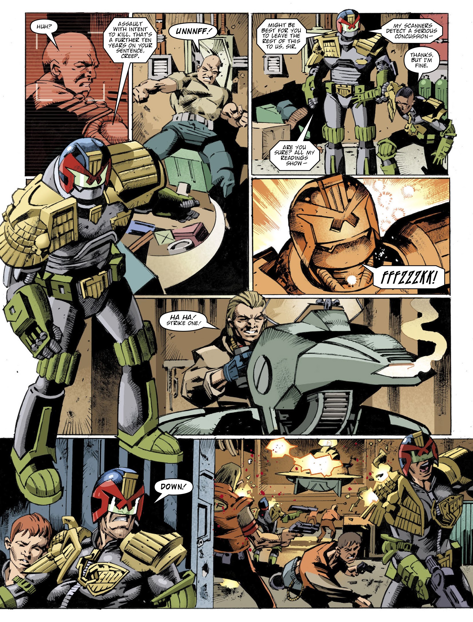 Read online Judge Dredd Megazine (Vol. 5) comic -  Issue #436 - 11