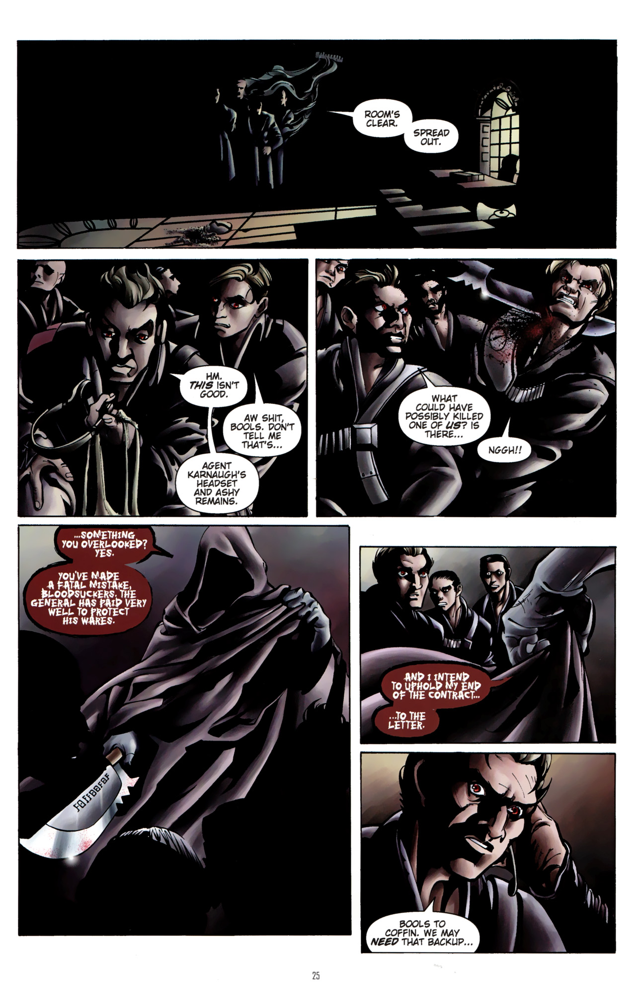 Read online CVO : Covert Vampiric Operations -- 100-Page Spectacular comic -  Issue # TPB - 27