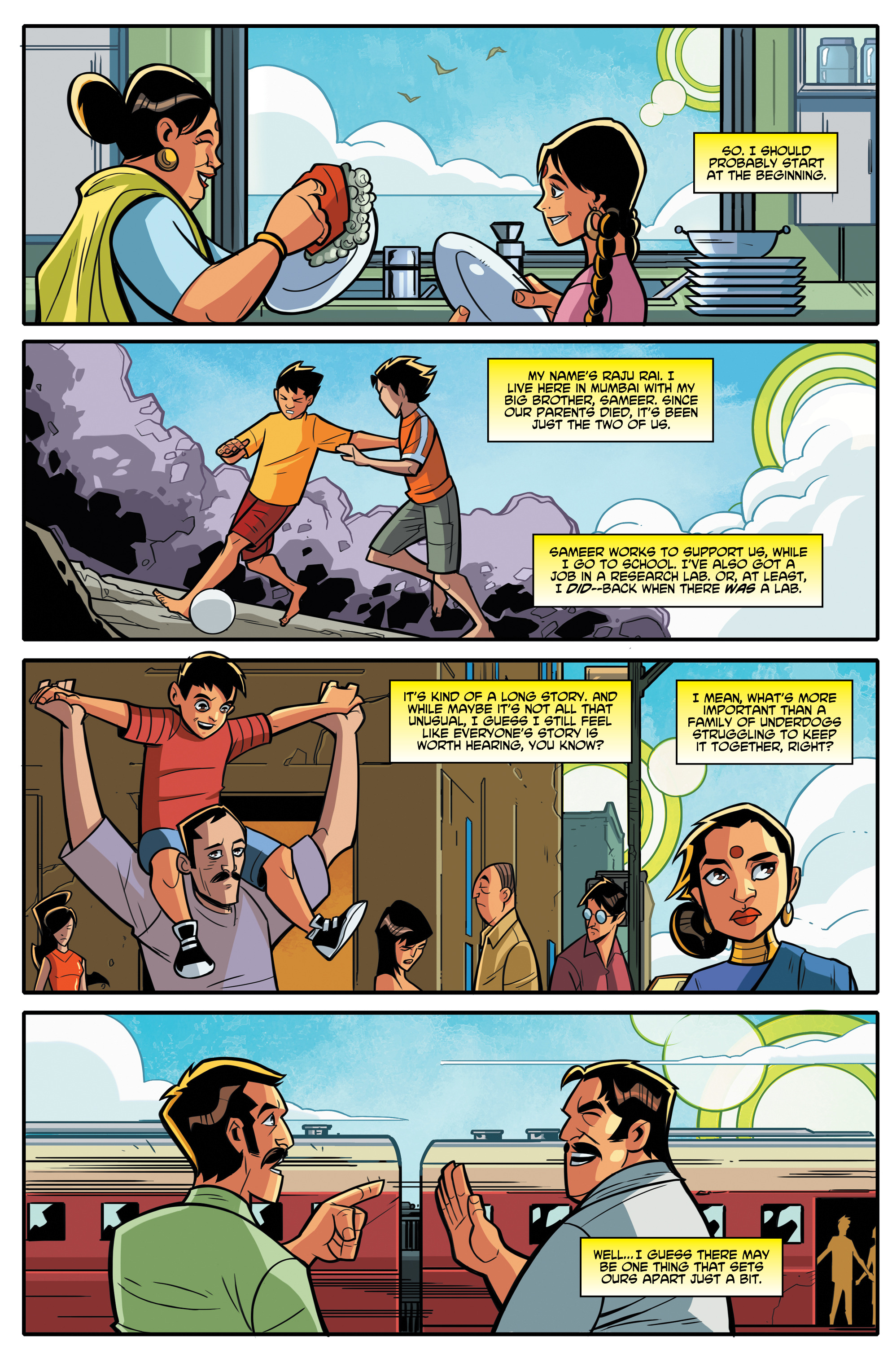 Read online Chakra the Invincible comic -  Issue #9 - 3