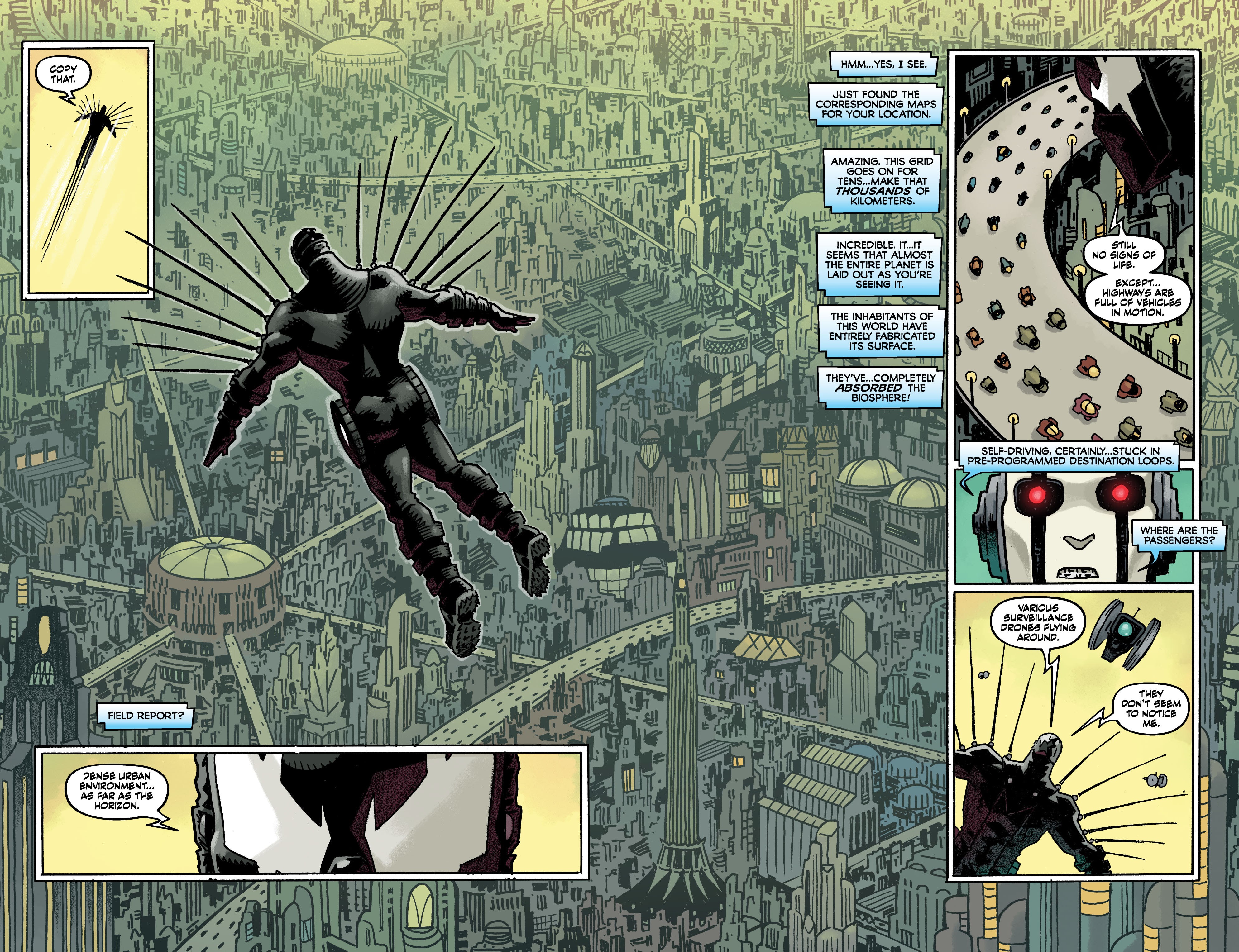 Read online Grendel: Devil's Odyssey comic -  Issue #5 - 10