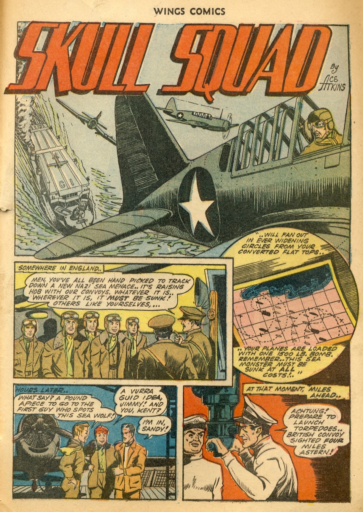 Read online Wings Comics comic -  Issue #39 - 45