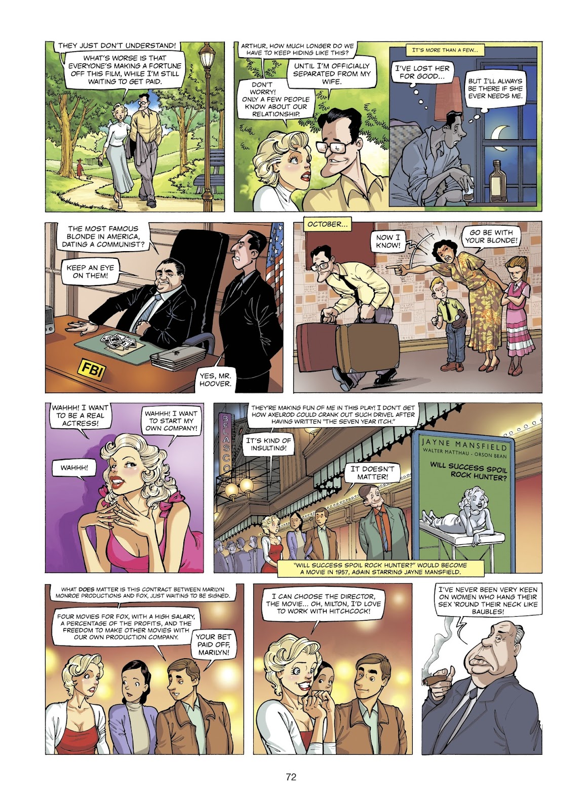 The Stars of History: Marilyn Monroe issue TPB - Page 72