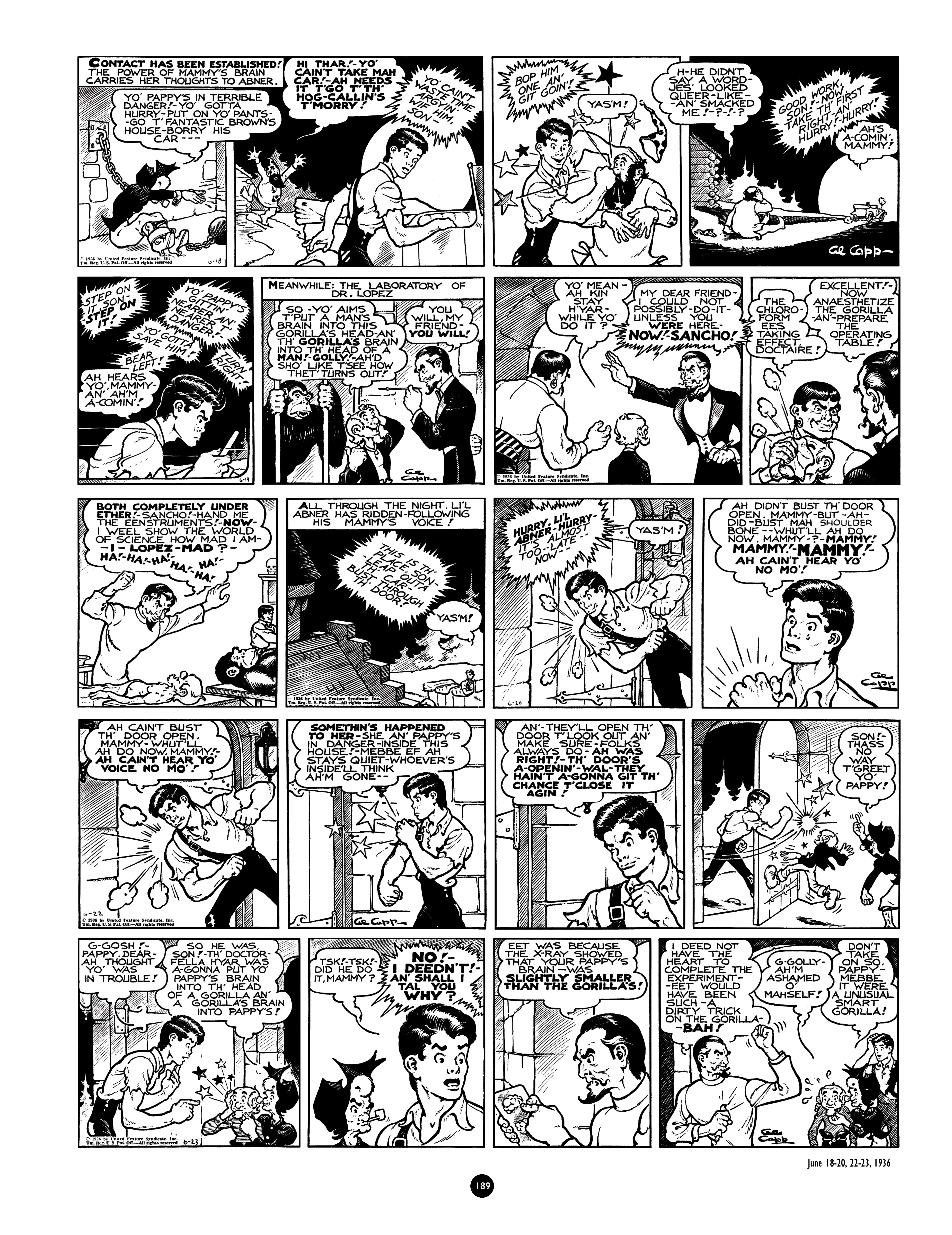 Read online Al Capp's Li'l Abner Complete Daily & Color Sunday Comics comic -  Issue # TPB 1 (Part 2) - 91