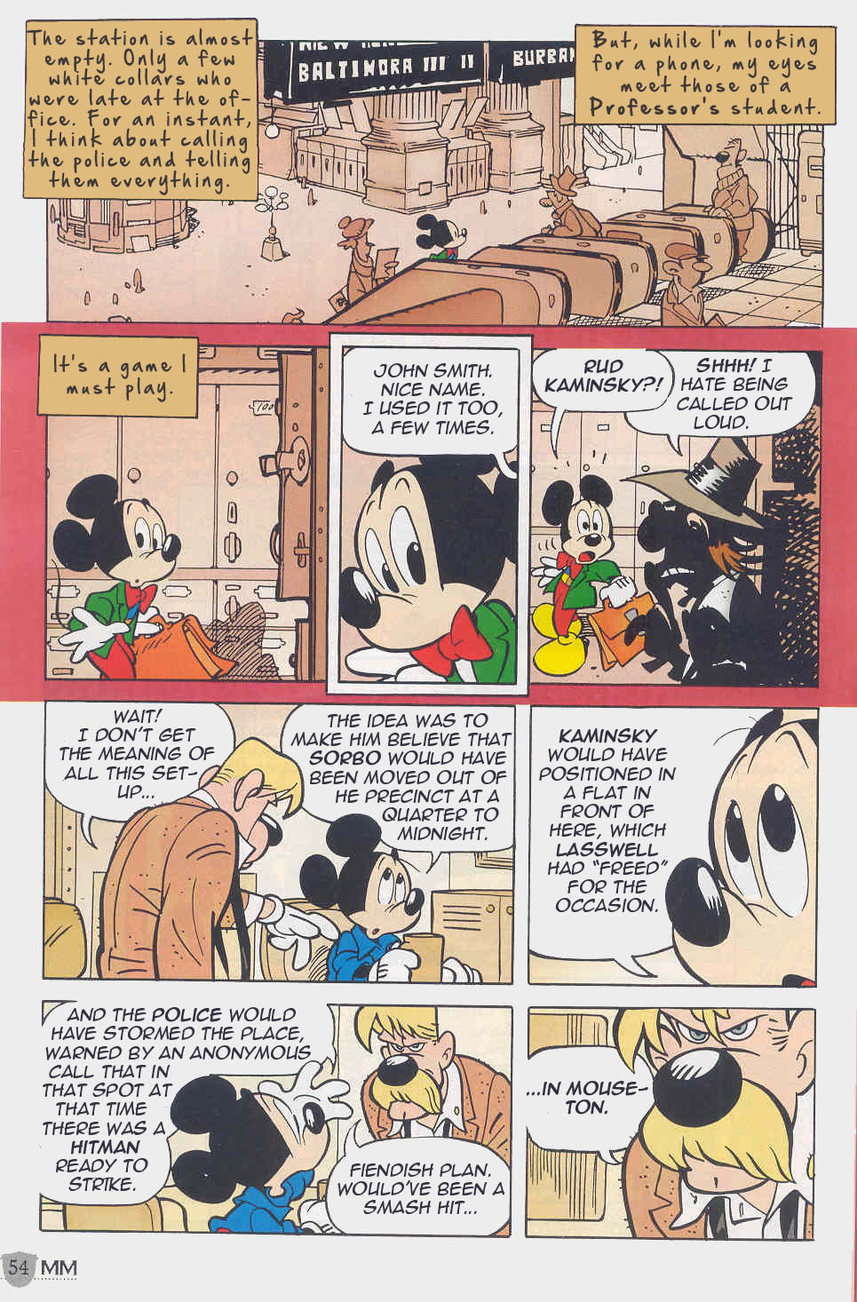 Read online Mickey Mouse Mystery Magazine comic -  Issue #0 - 54