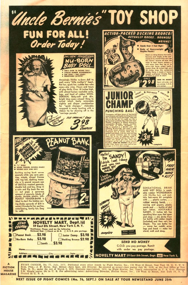 Read online Fight Comics comic -  Issue #75 - 2