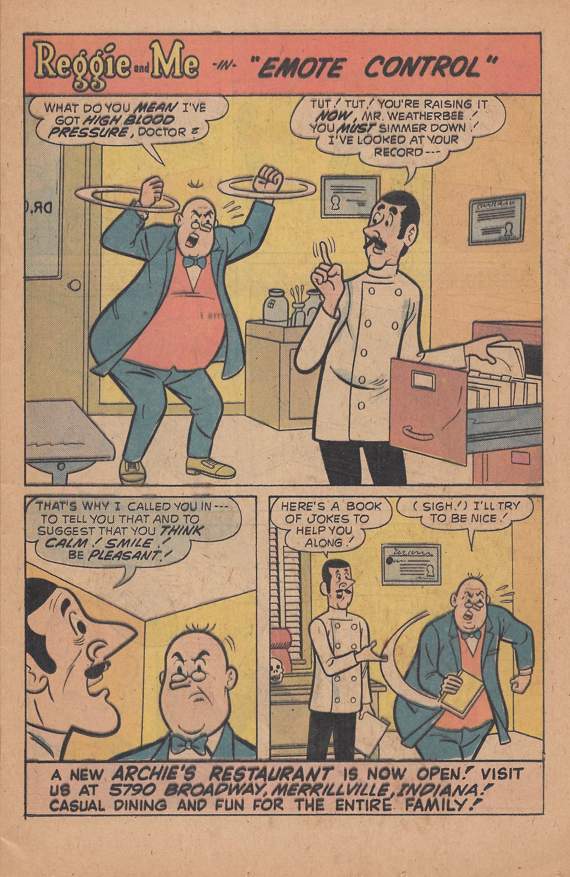 Read online Reggie and Me (1966) comic -  Issue #77 - 13