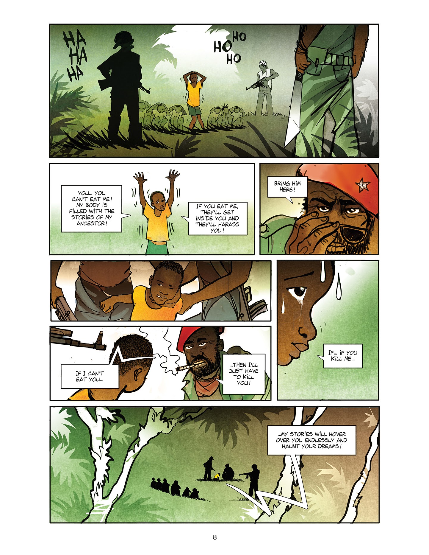 Read online Tamba, Child Soldier comic -  Issue # TPB - 9