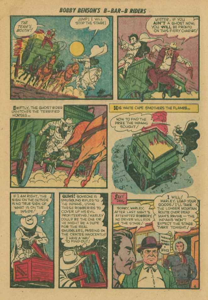 Read online Bobby Benson's B-Bar-B Riders comic -  Issue #13 - 15