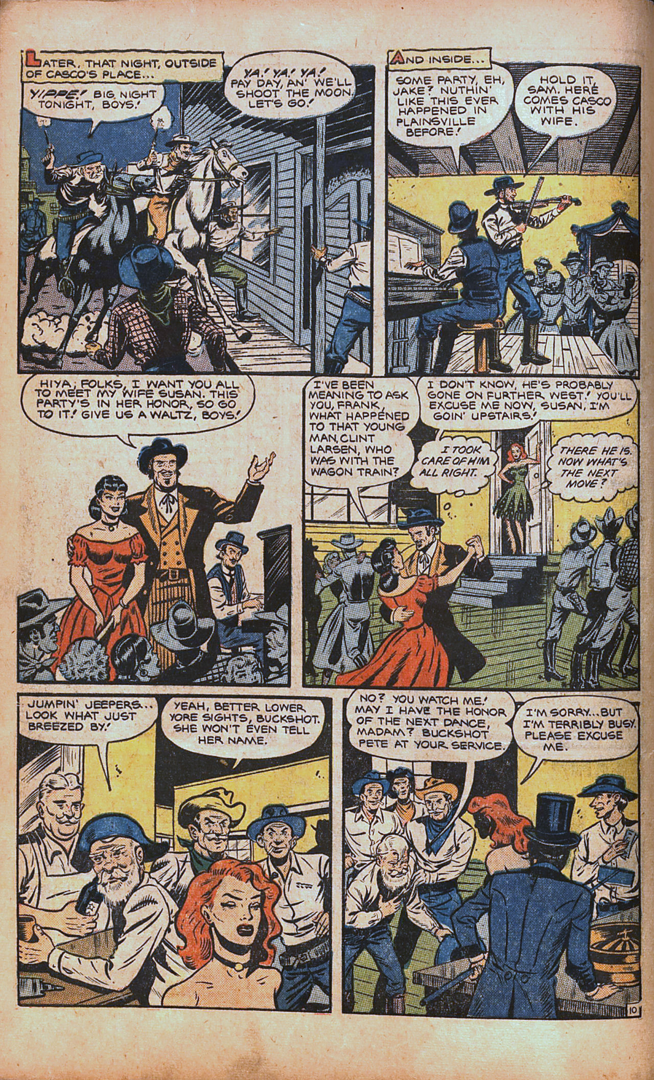 Read online Pioneer West Romances comic -  Issue #3 - 12