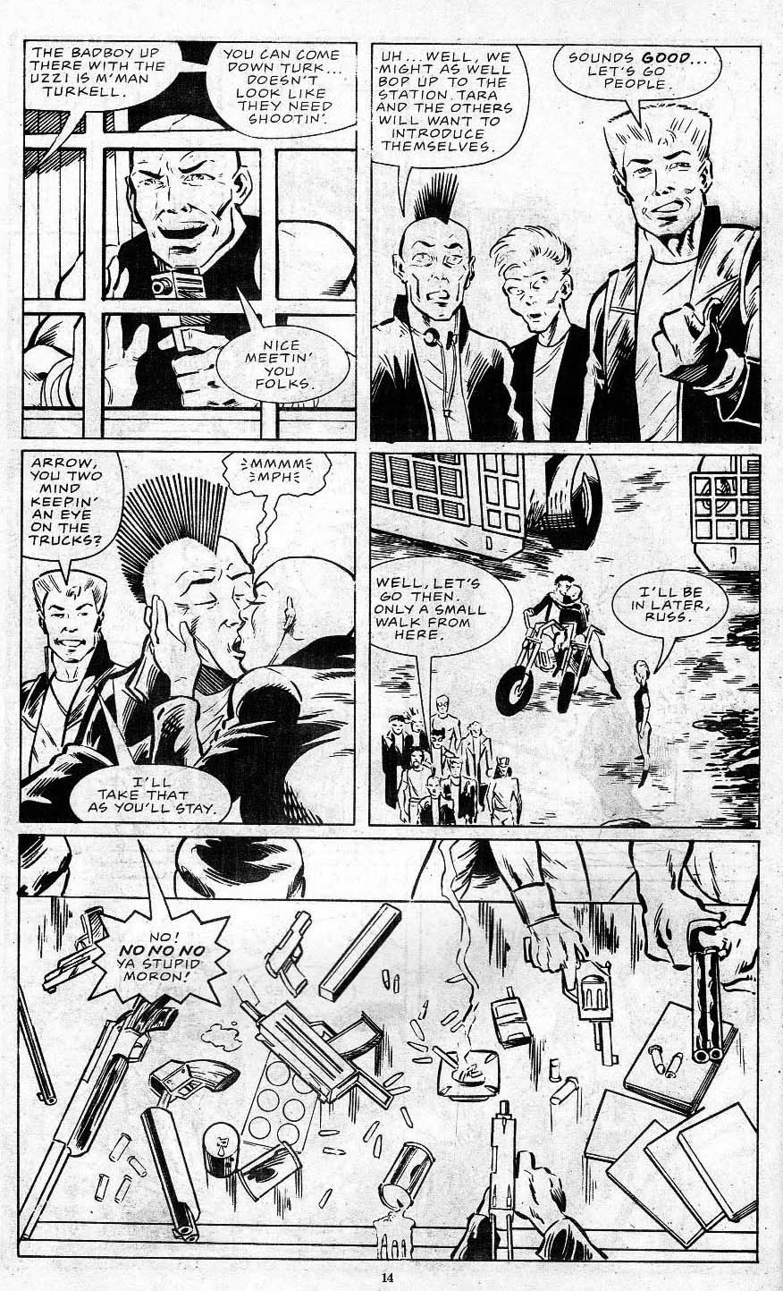 Read online Wild Knights comic -  Issue #5 - 16