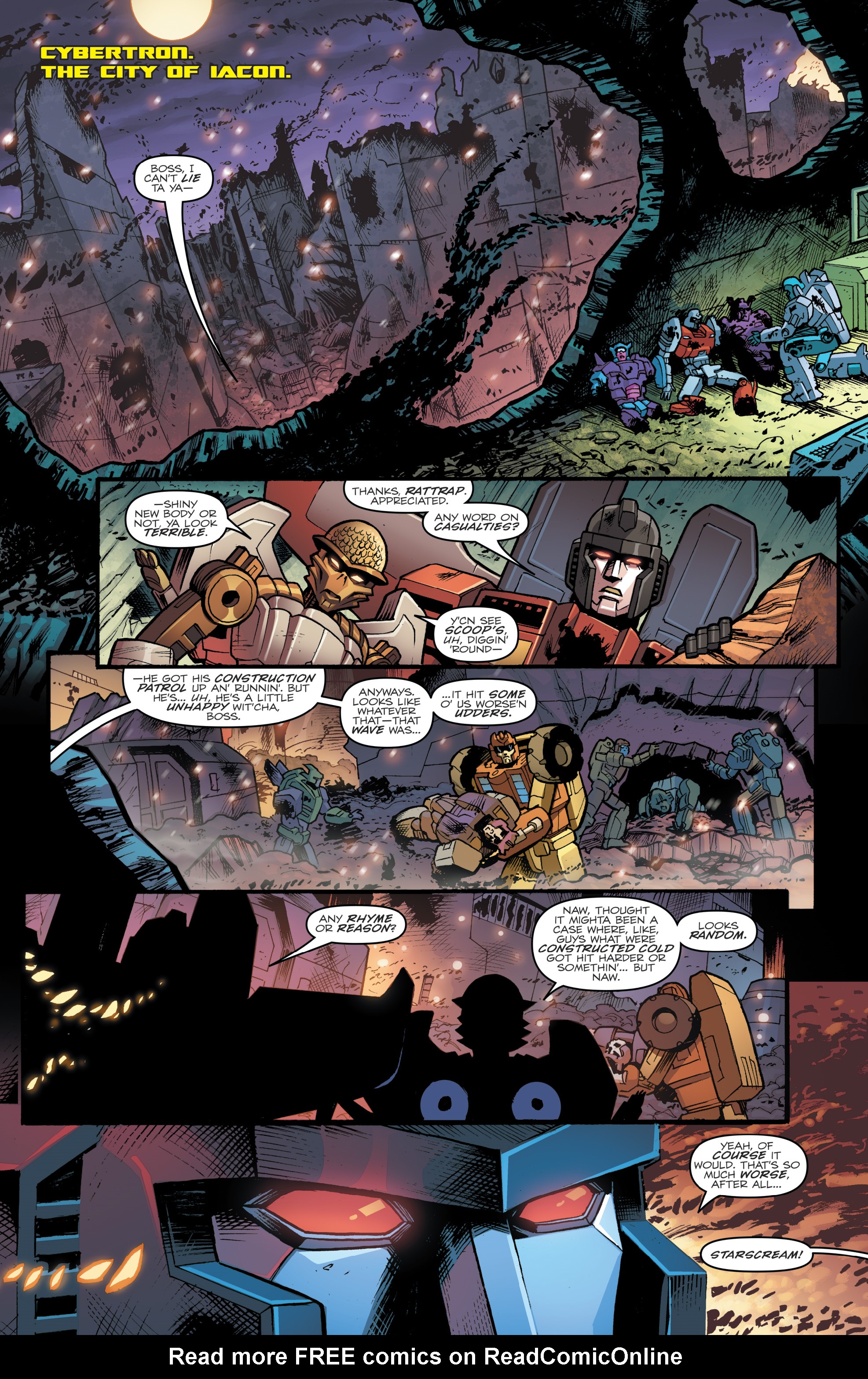 Read online The Transformers: Dark Cybertron comic -  Issue # Full - 84