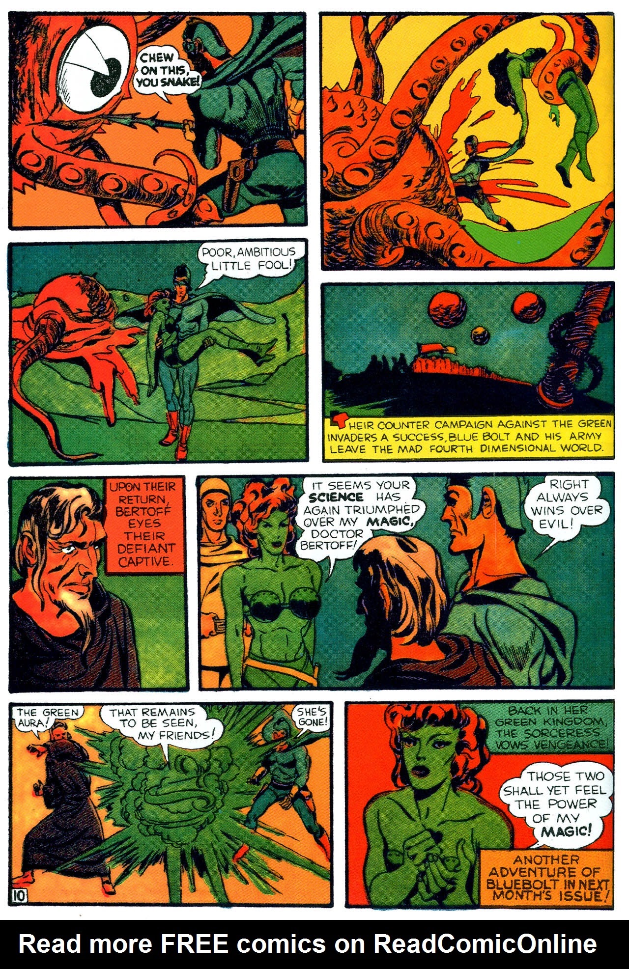 Read online Blue Bolt comic -  Issue # TPB - 40
