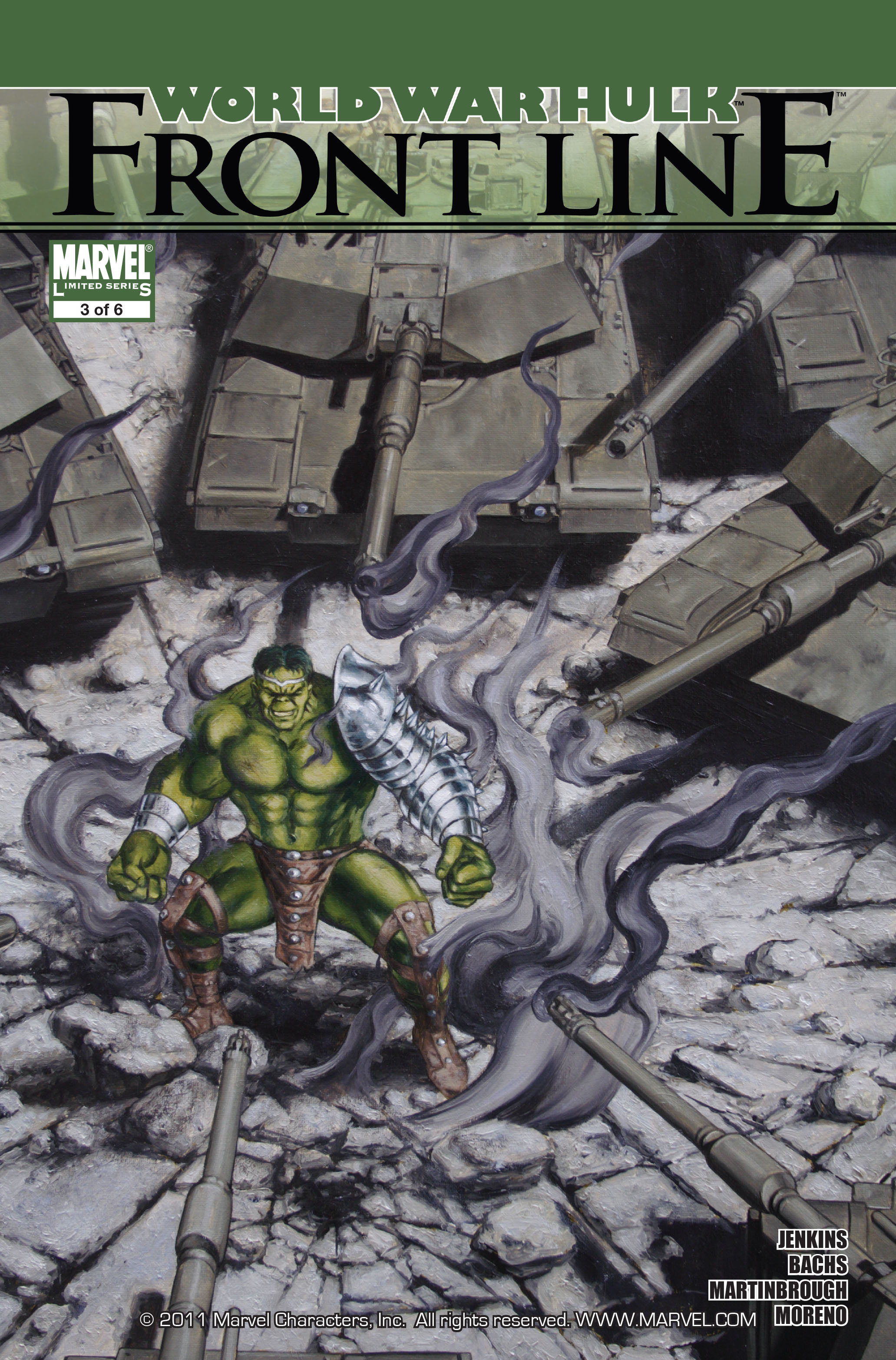 Read online World War Hulk: Front Line comic -  Issue #3 - 1