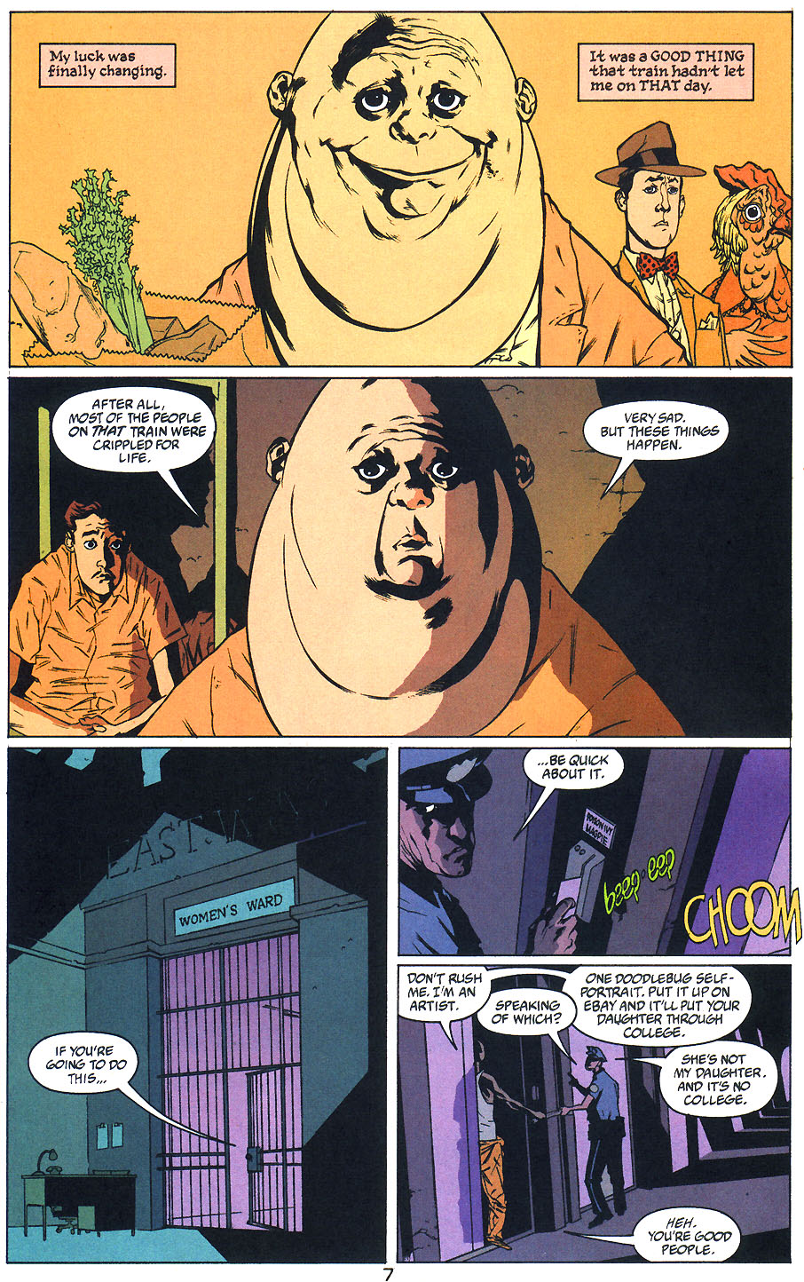 Read online Arkham Asylum: Living Hell comic -  Issue #3 - 9