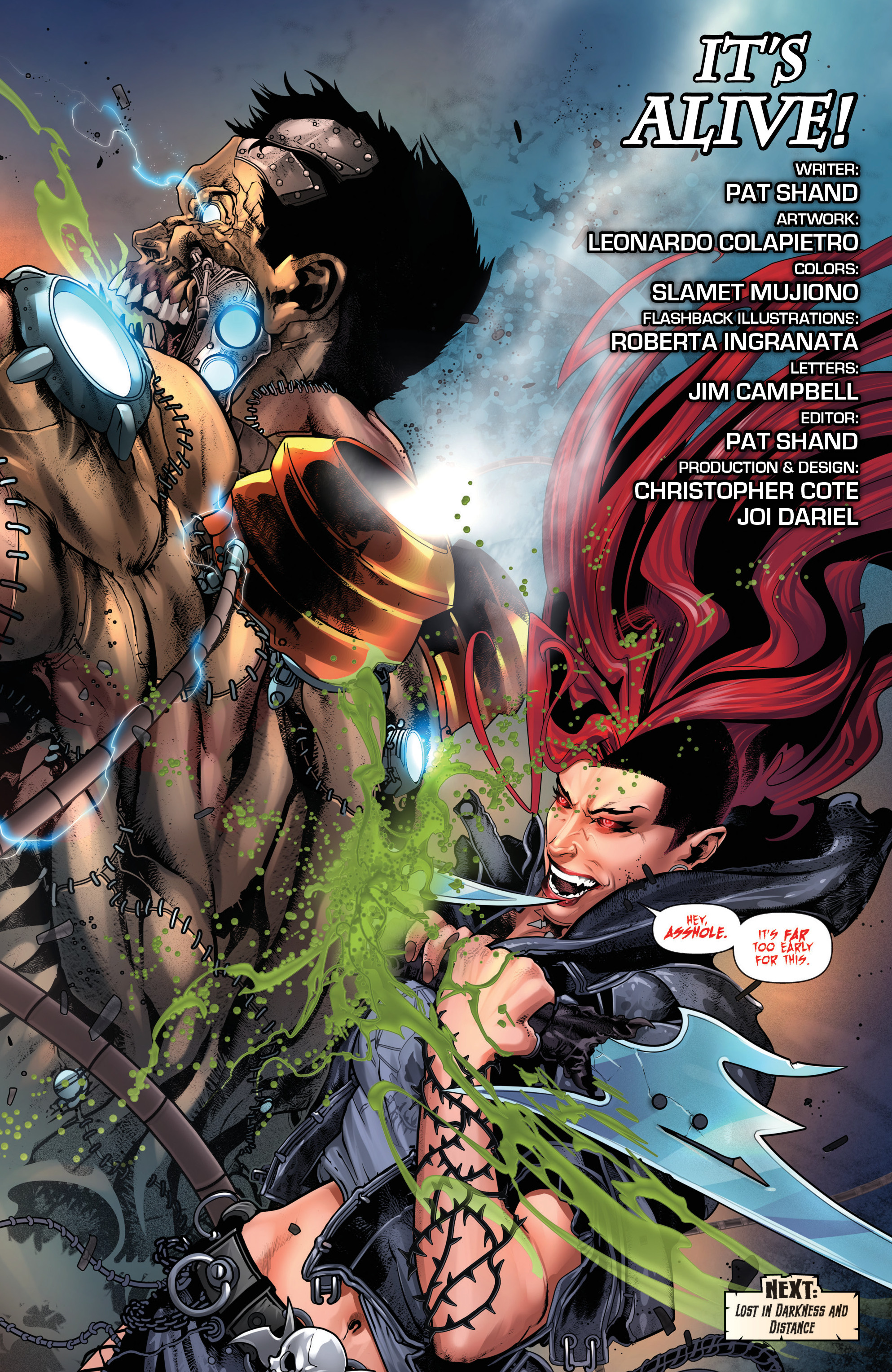 Read online Van Helsing vs Frankenstein comic -  Issue #3 - 23