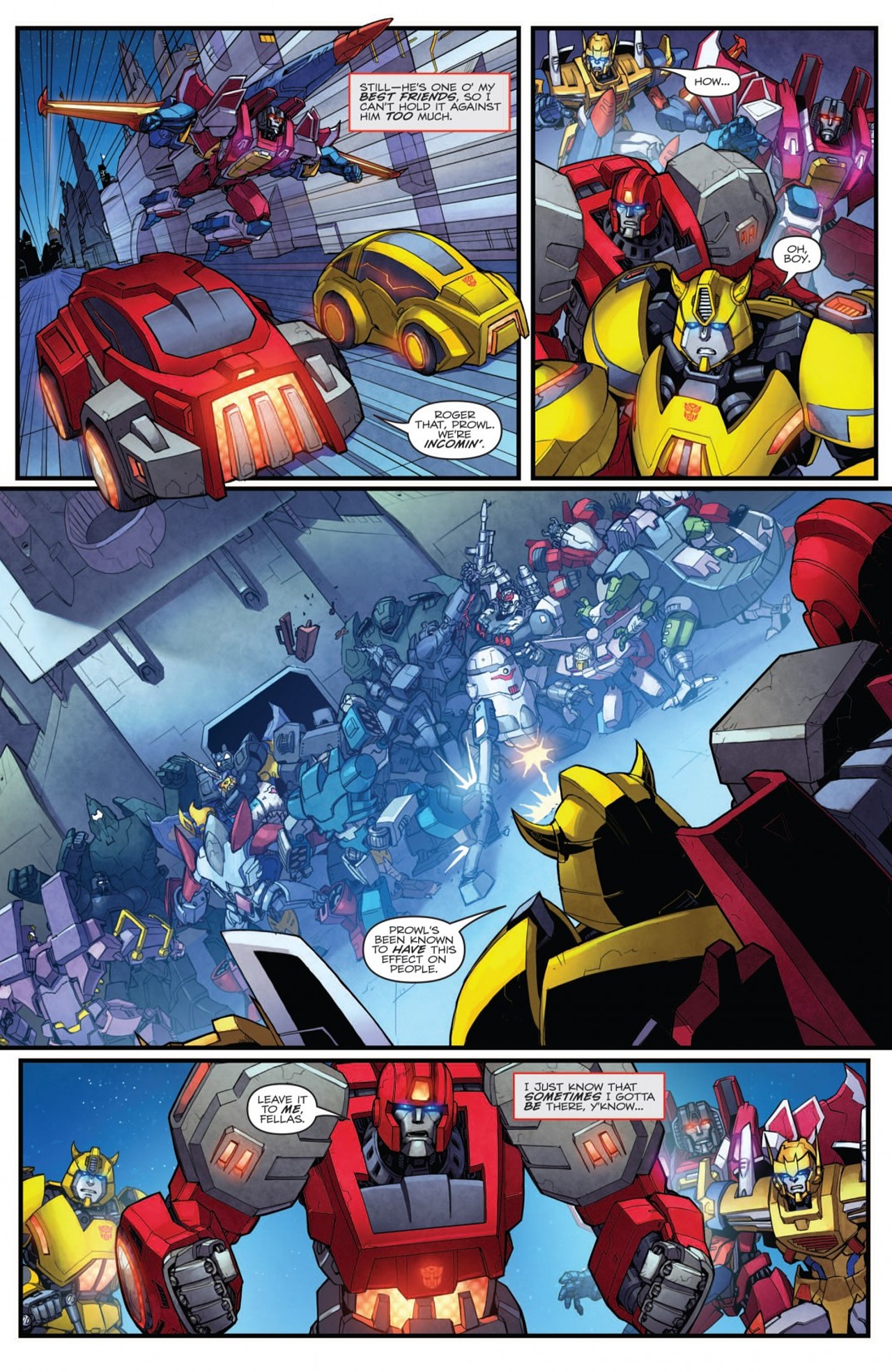 Read online Transformers: Robots In Disguise (2012) comic -  Issue #5 - 21