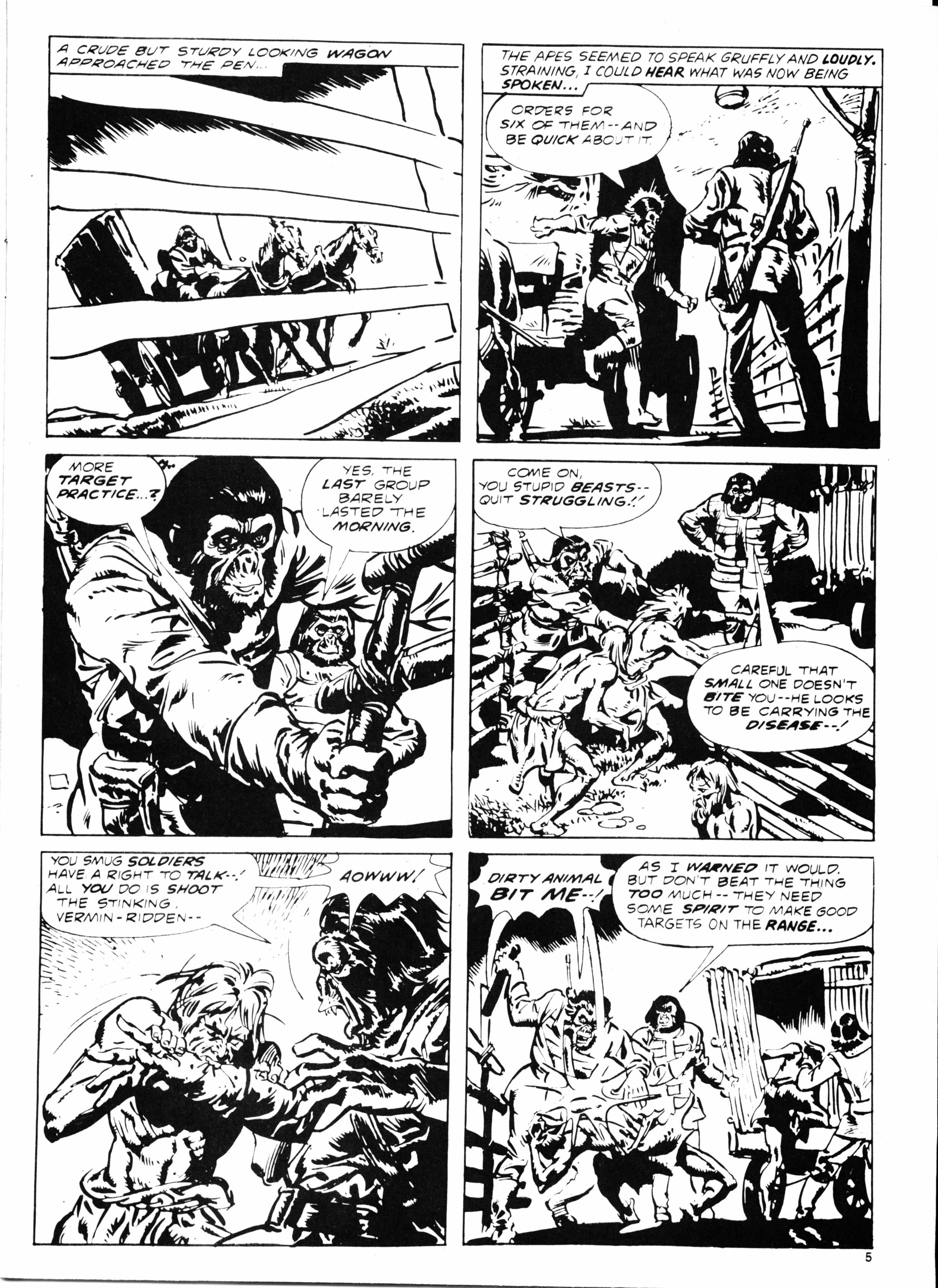 Read online Planet of the Apes (1974) comic -  Issue #32 - 5