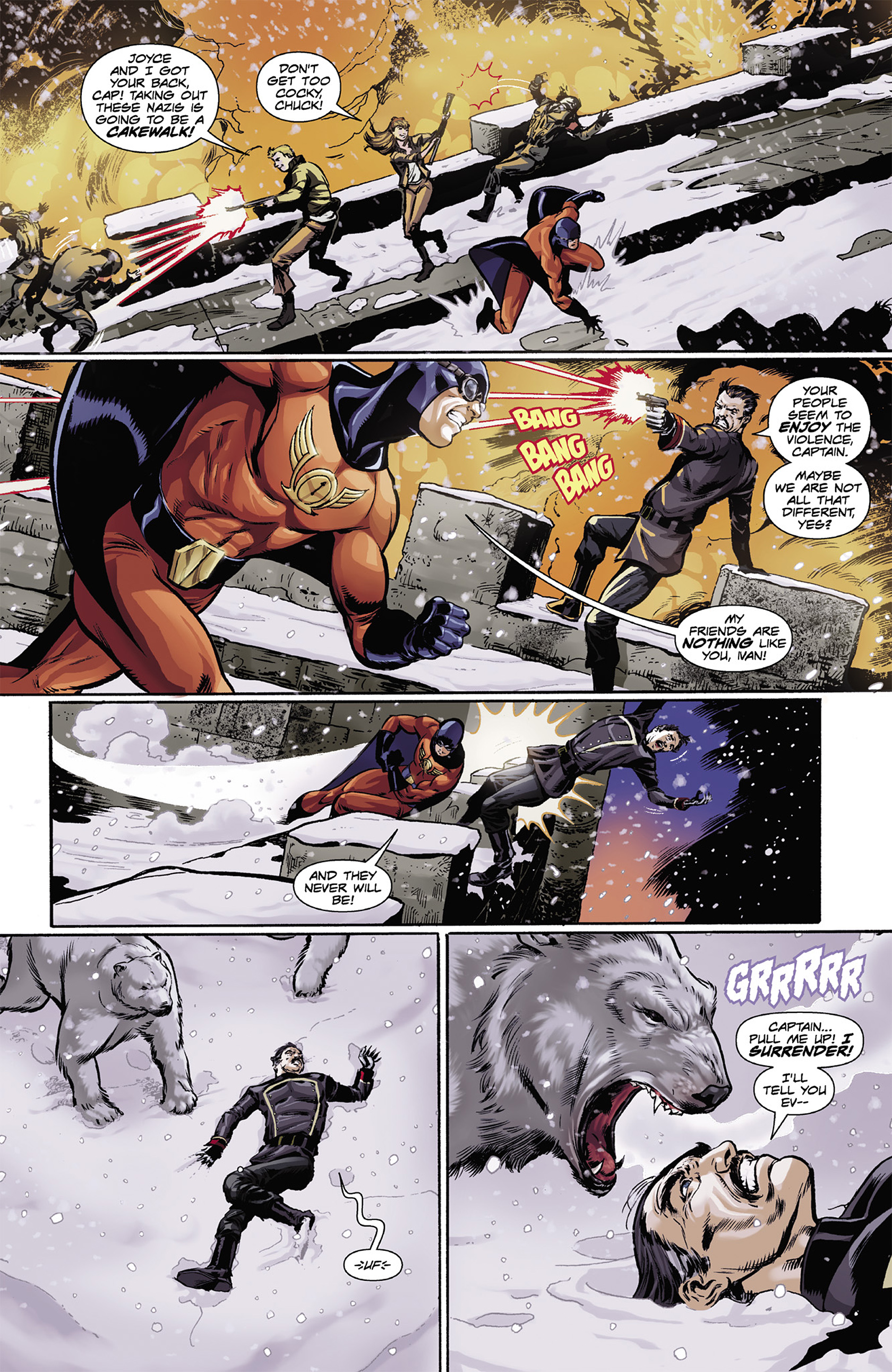Read online Captain Midnight comic -  Issue #1 - 5