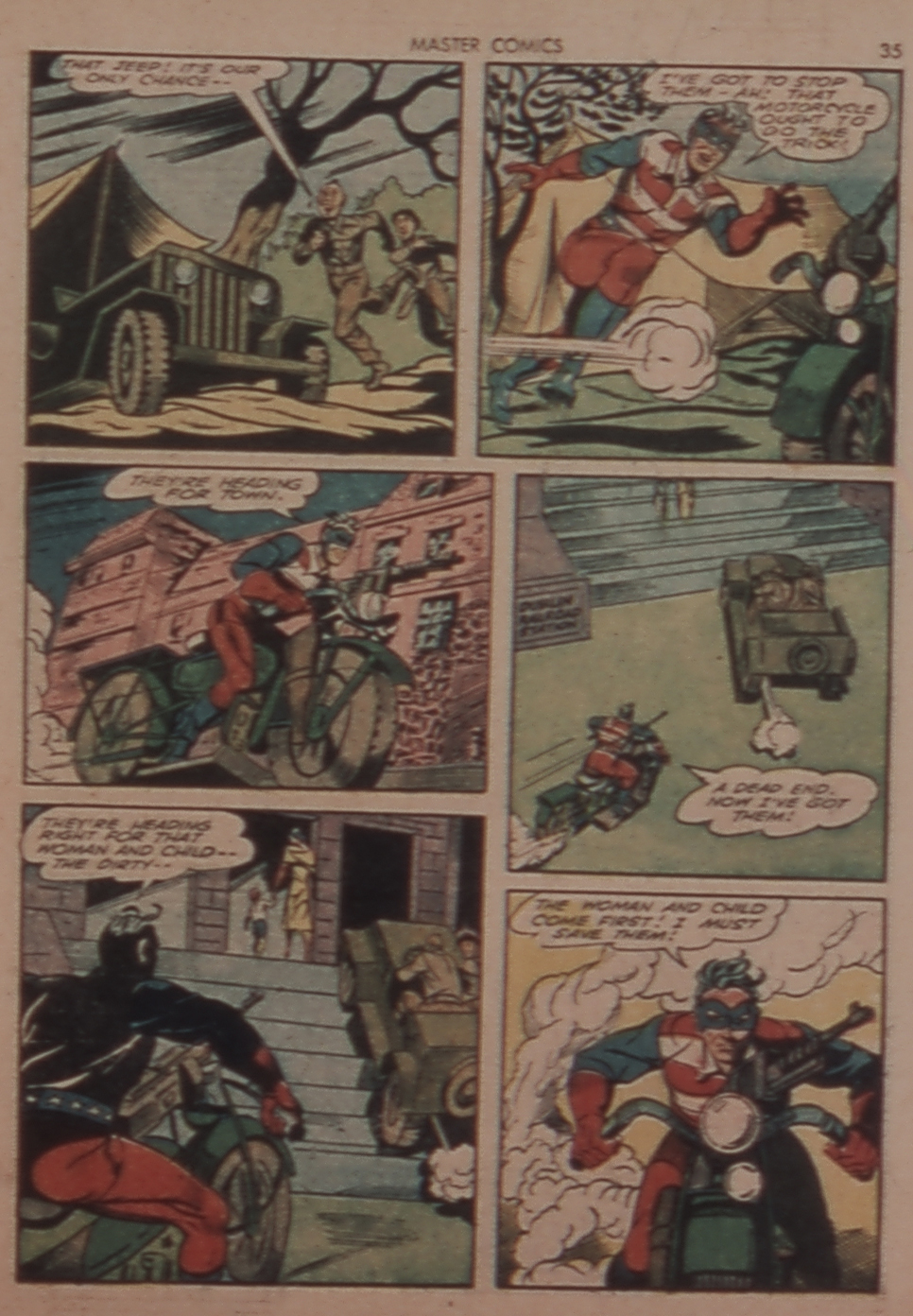 Read online Master Comics comic -  Issue #35 - 35