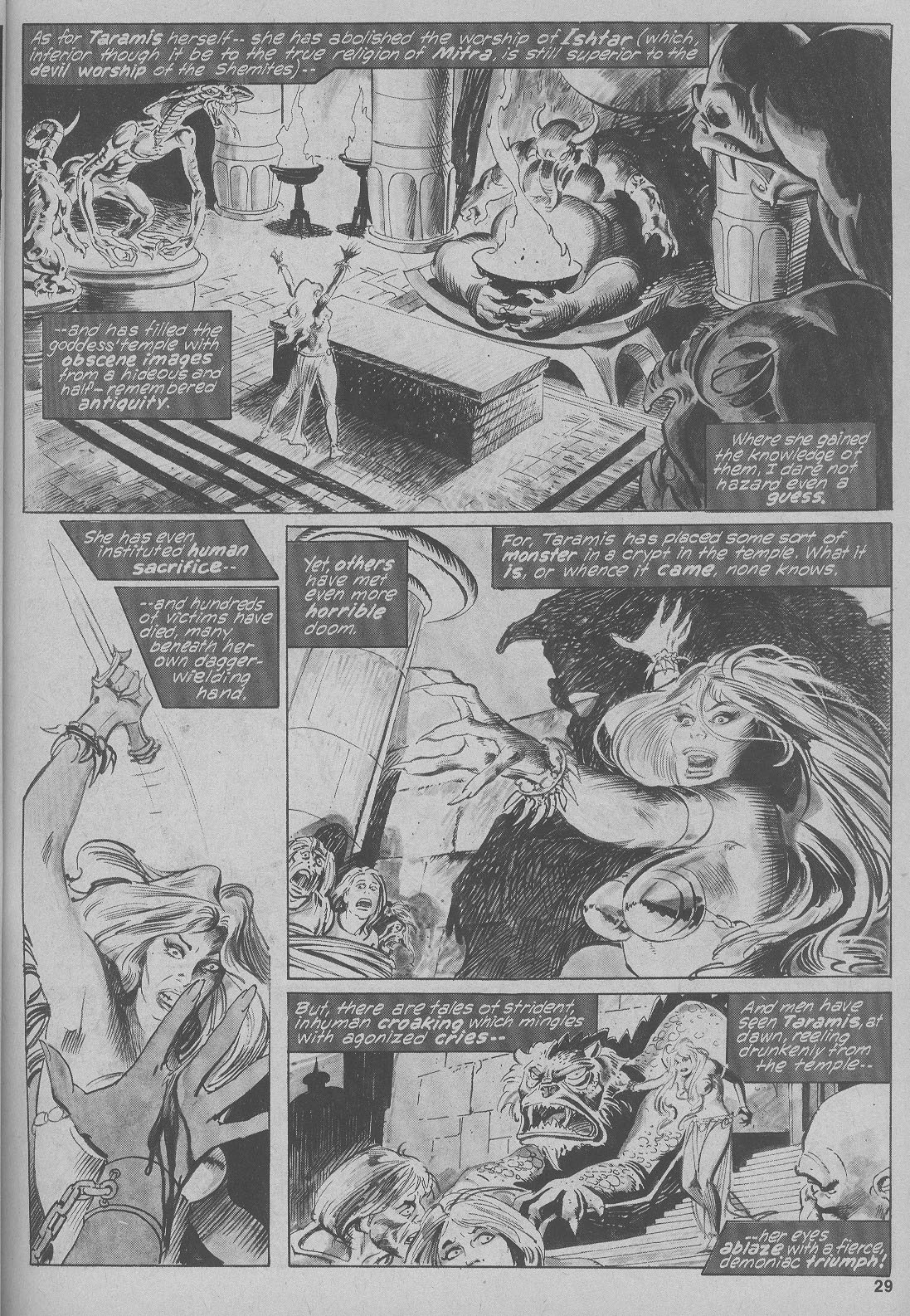 Read online The Savage Sword Of Conan comic -  Issue #5 - 29