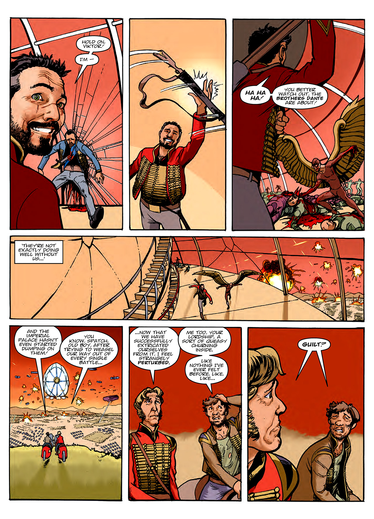 Read online Nikolai Dante comic -  Issue # TPB 11 - 93