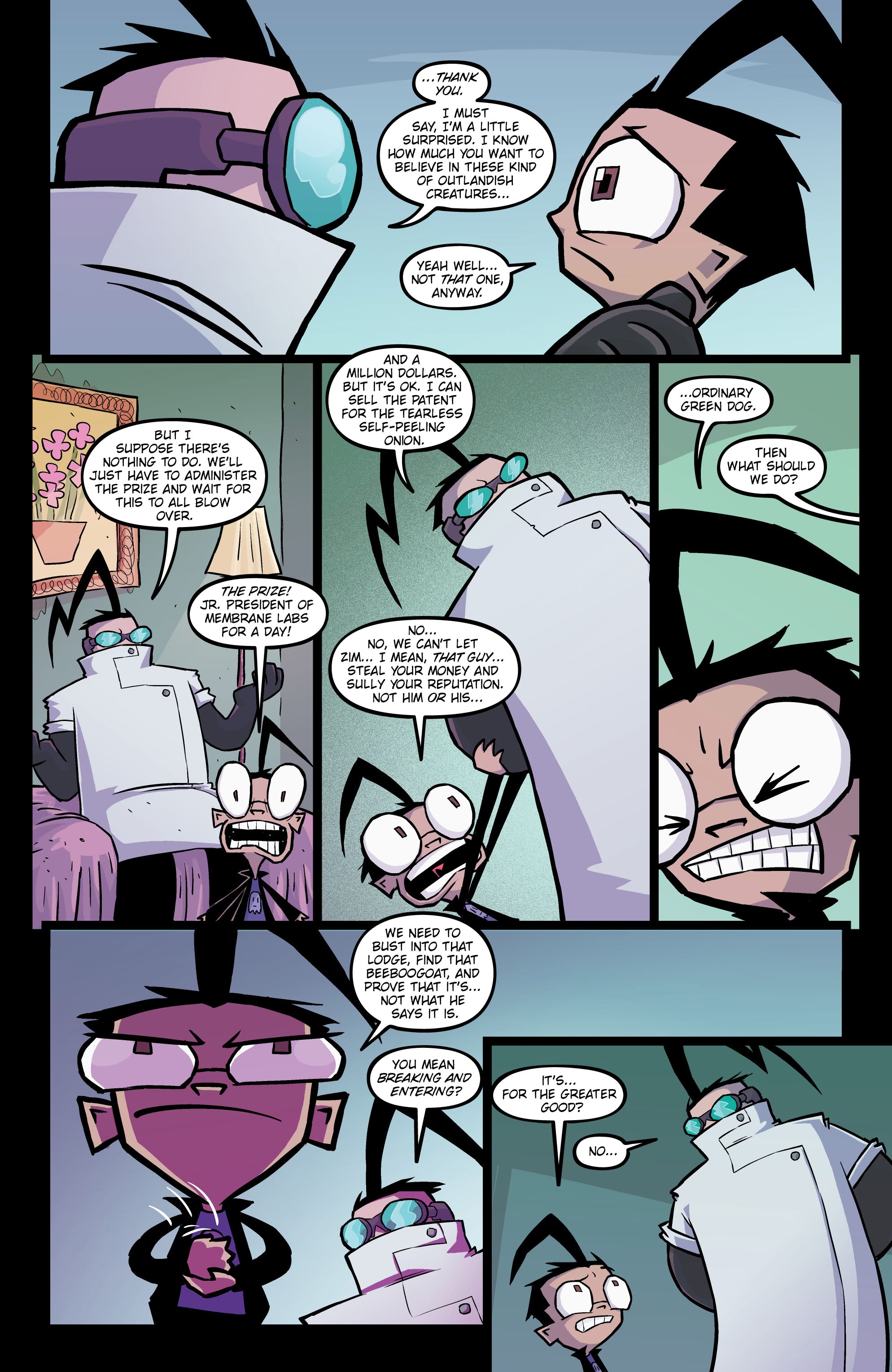 Read online Invader Zim Quarterly comic -  Issue #2 - 23
