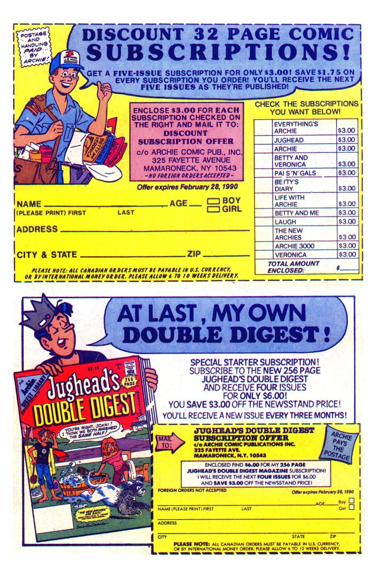Read online Archie Giant Series Magazine comic -  Issue #603 - 18