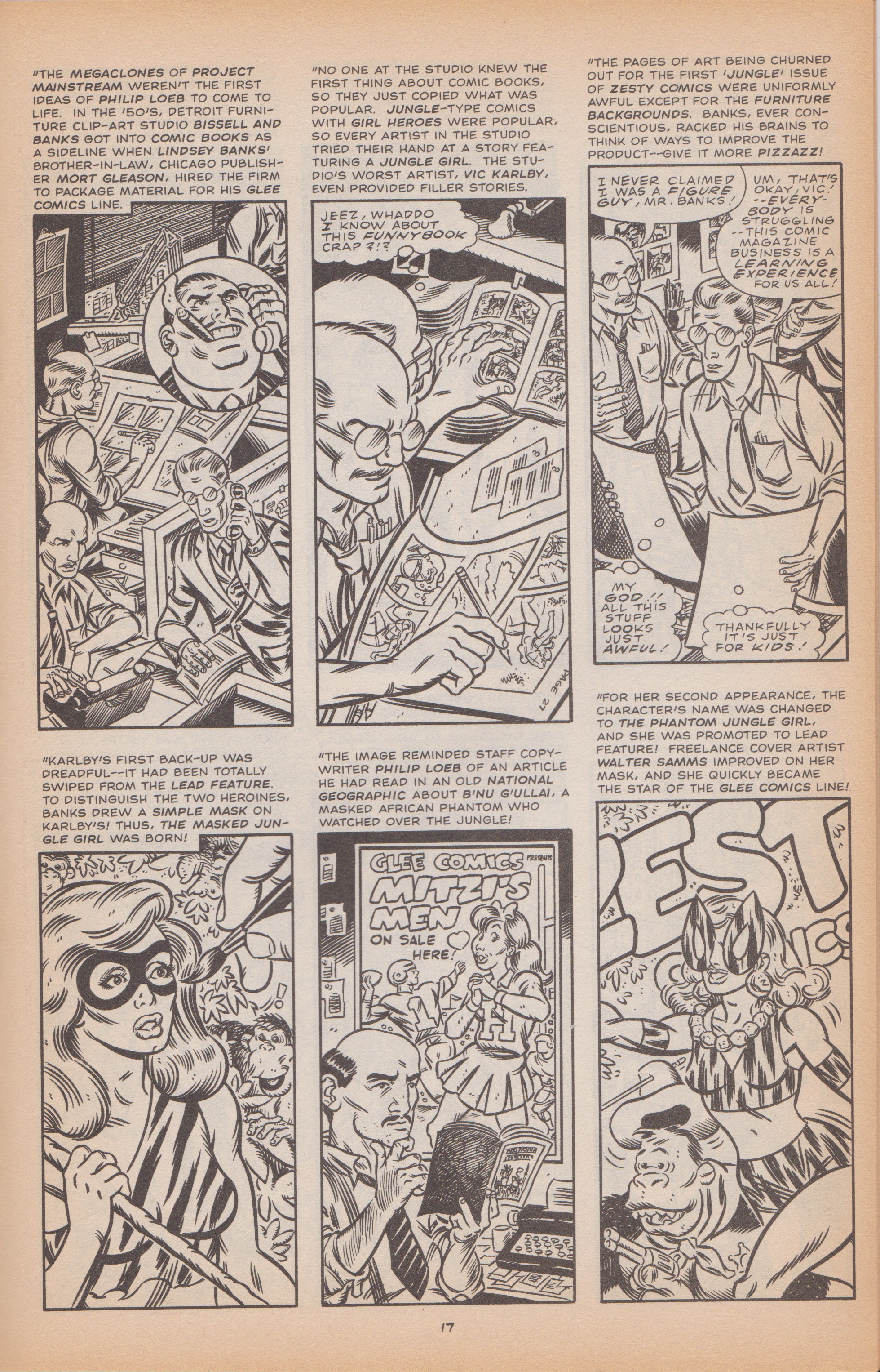 Read online Don Simpson's Bizarre Heroes comic -  Issue #17 - 20